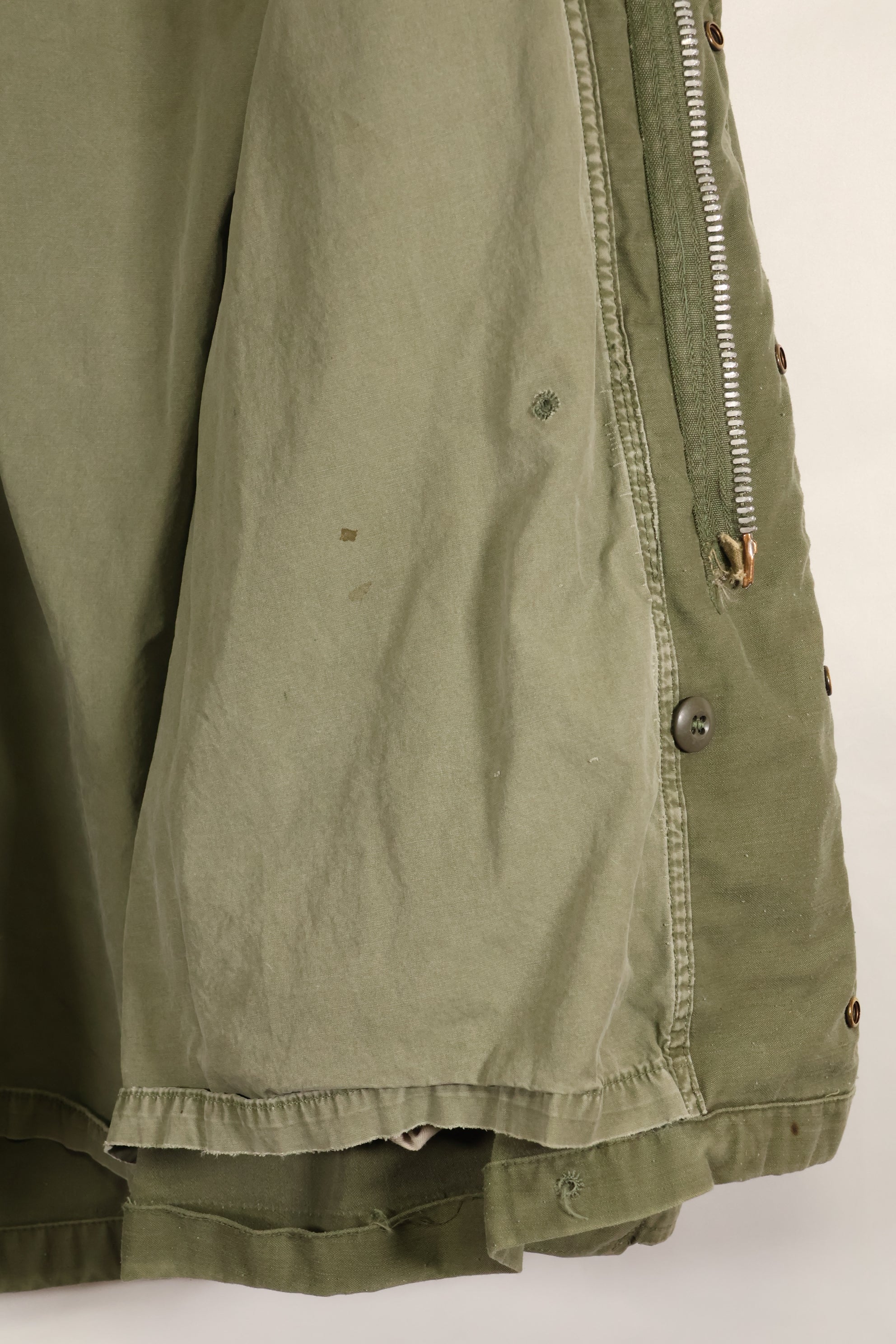 正品第一代M65野战夹克，尺码标签缺失，二手