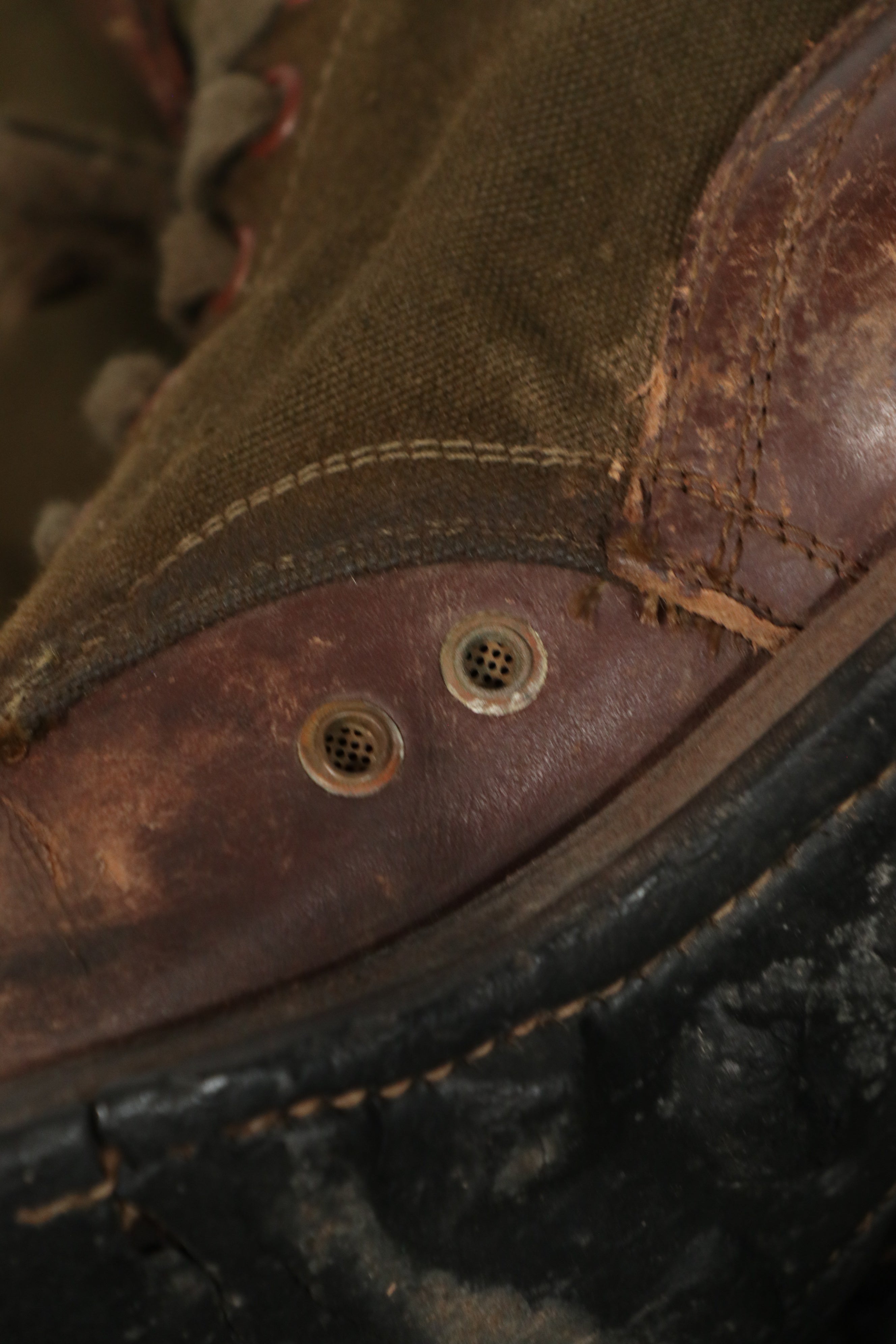 実物　1950年代　熱帯用ブーツ　通称 沖縄ブーツ　レア品　中古品