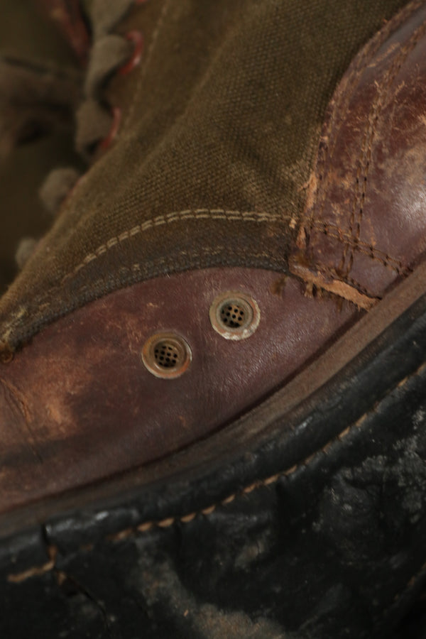 実物　1950年代　熱帯用ブーツ　通称 沖縄ブーツ　レア品　中古品