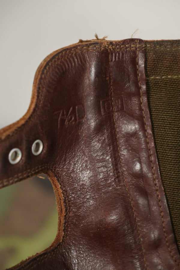 実物　1950年代　熱帯用ブーツ　通称 沖縄ブーツ　レア品　中古品