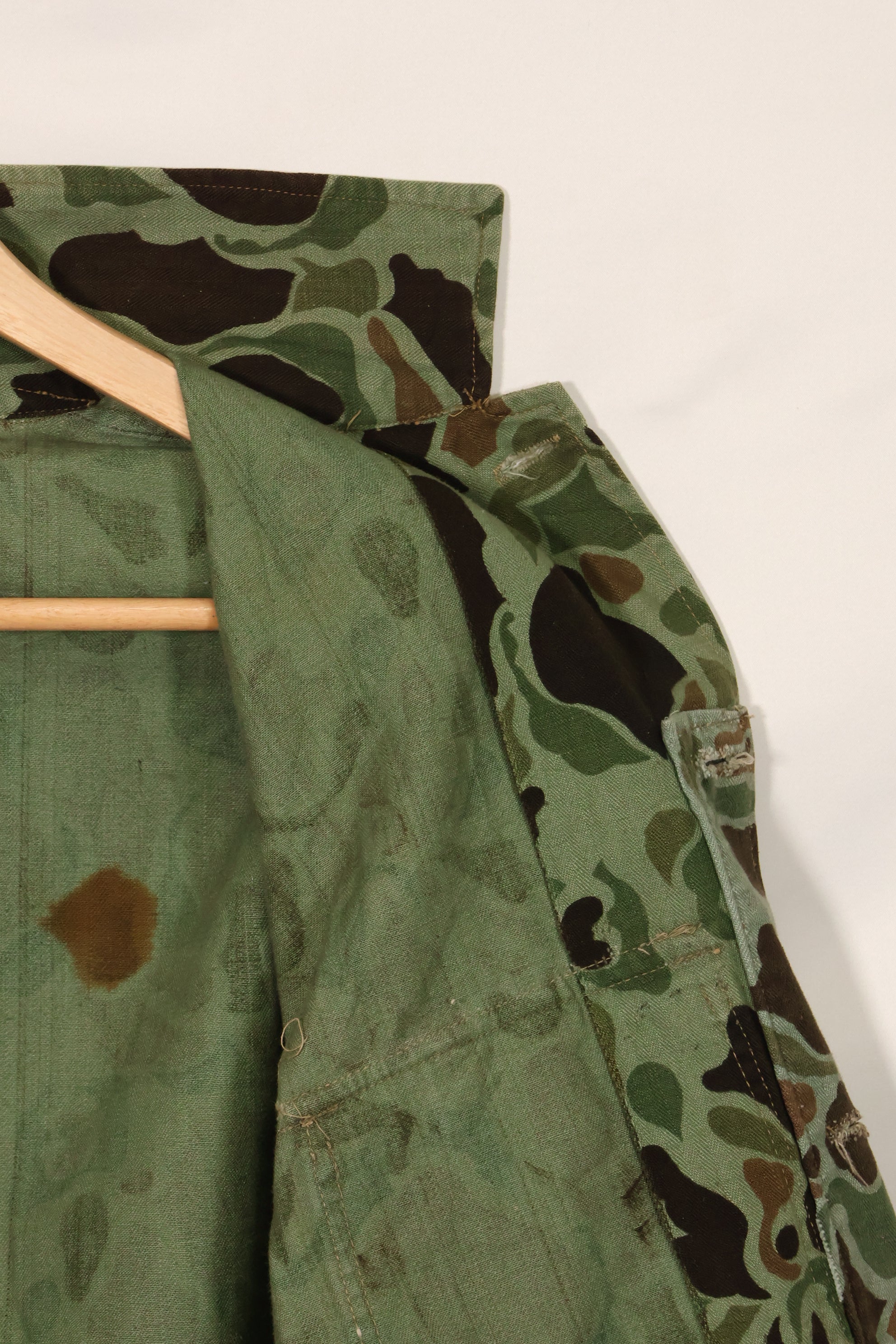 1960年代　韓国軍　フロッグスキン迷彩　戦闘服 A