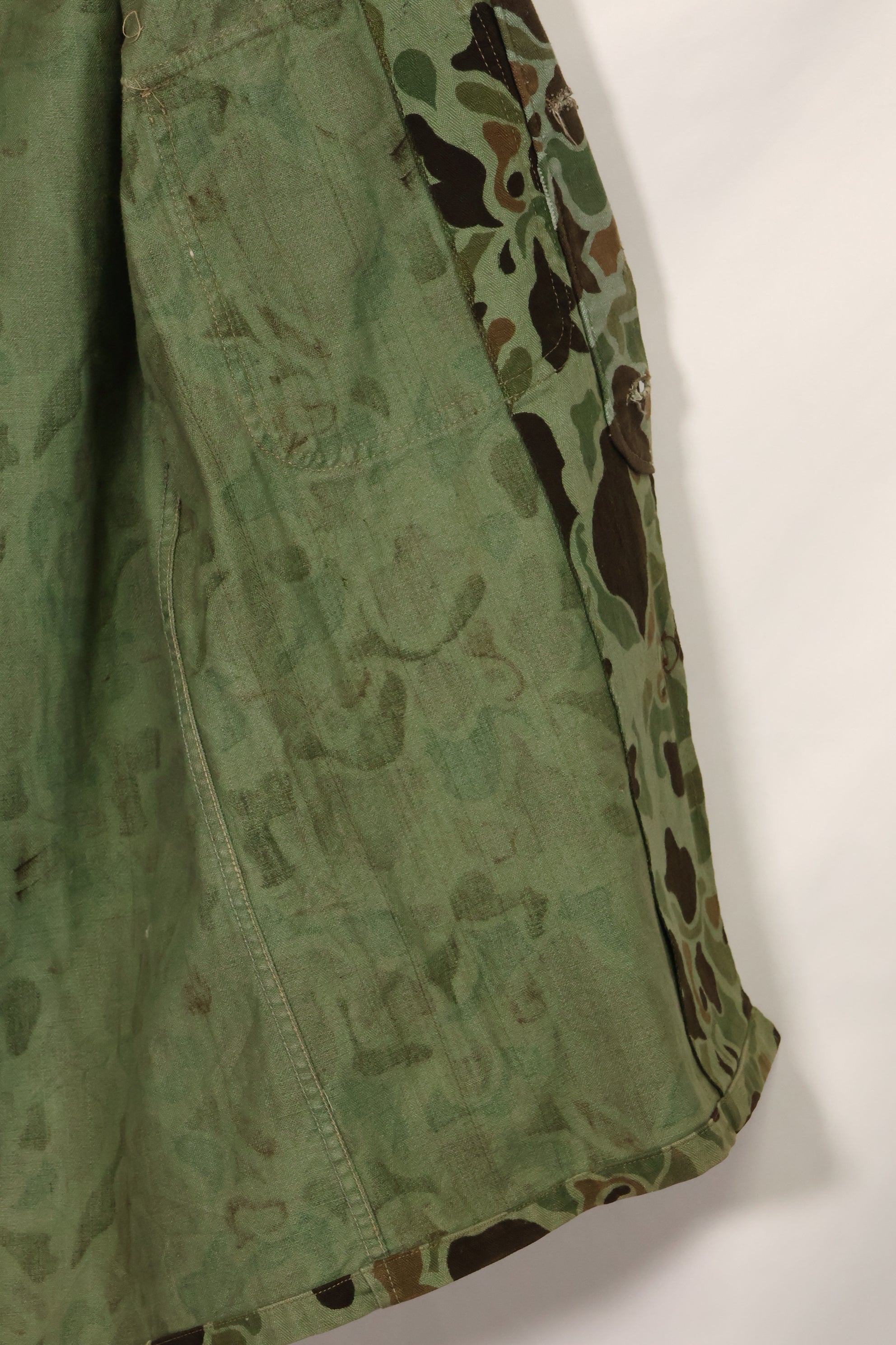 1960年代　韓国軍　フロッグスキン迷彩　戦闘服 A