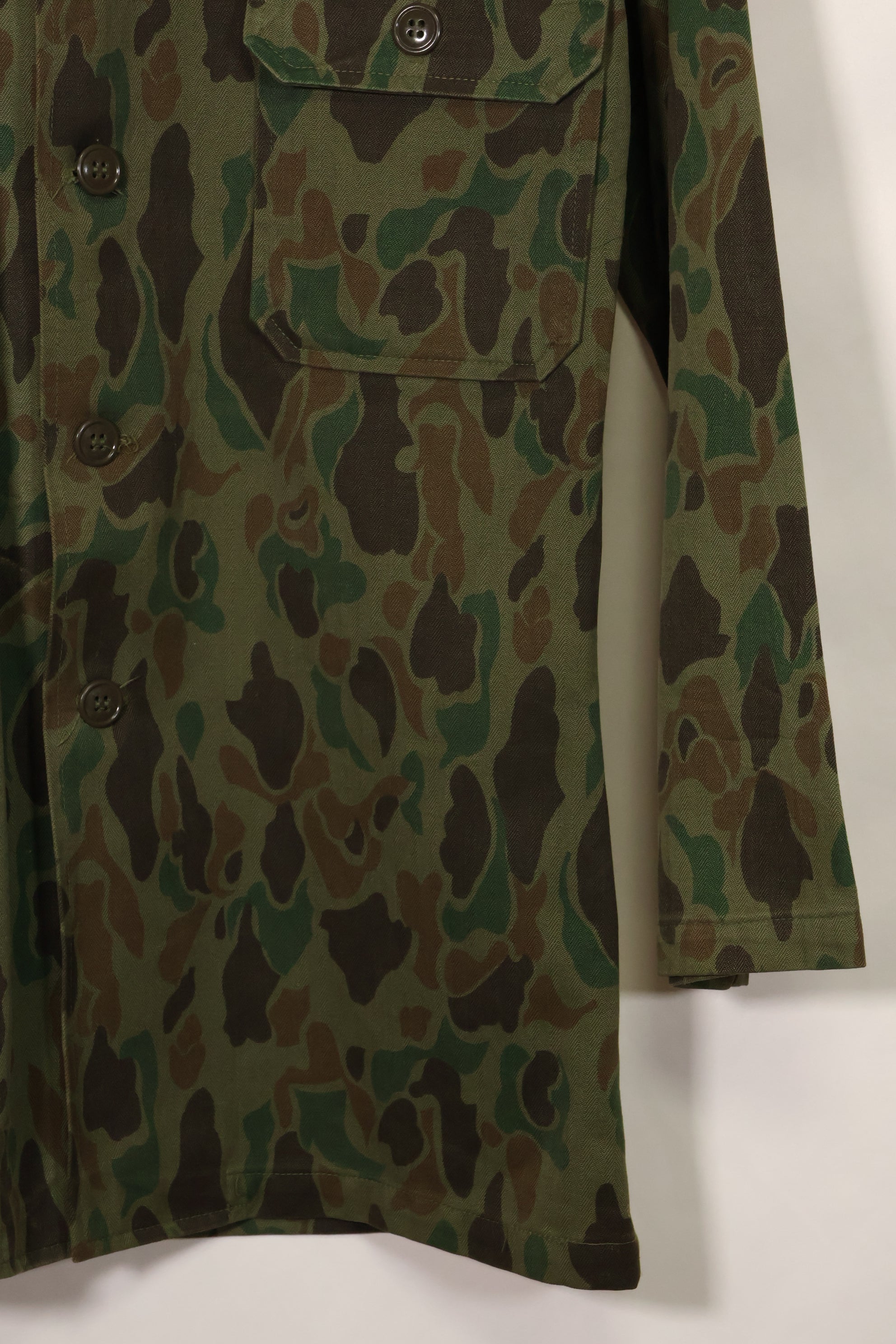 1960年代　韓国軍　フロッグスキン迷彩　戦闘服 B