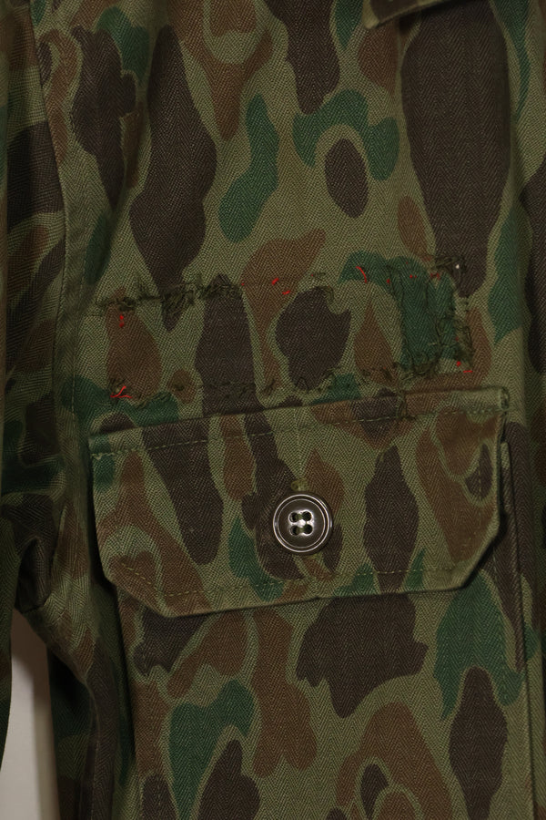 1960年代　韓国軍　フロッグスキン迷彩　戦闘服 B