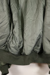 1950s LARGE U.S. Air Force Early Model MA-1 Flight Jacket, Intermediate, Used