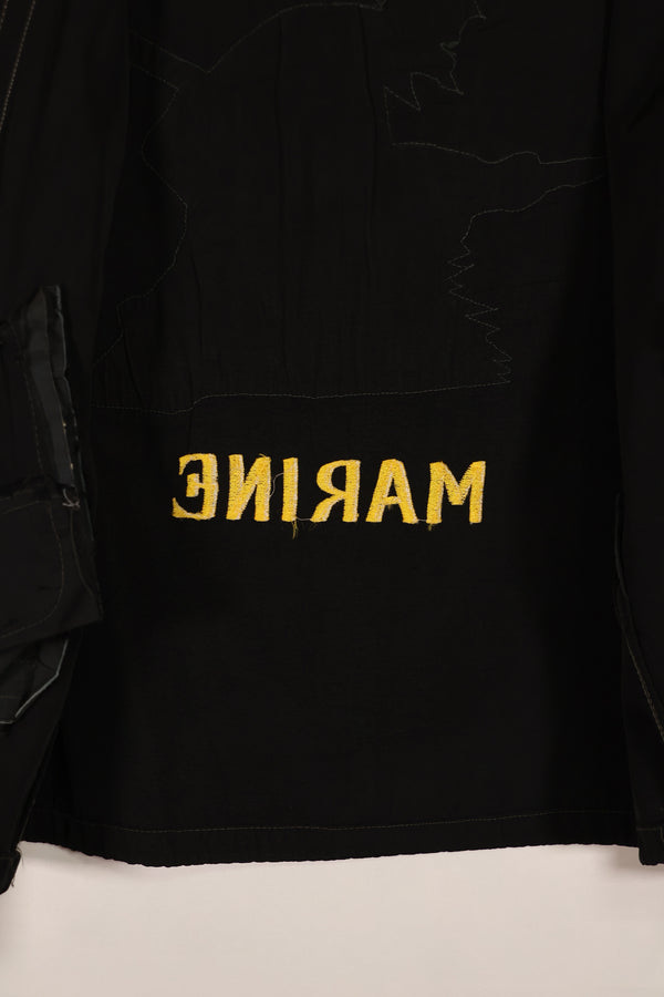 実物　推定1970年代　沖縄製　レーシングジャケット　HAMAジッパー　中古品