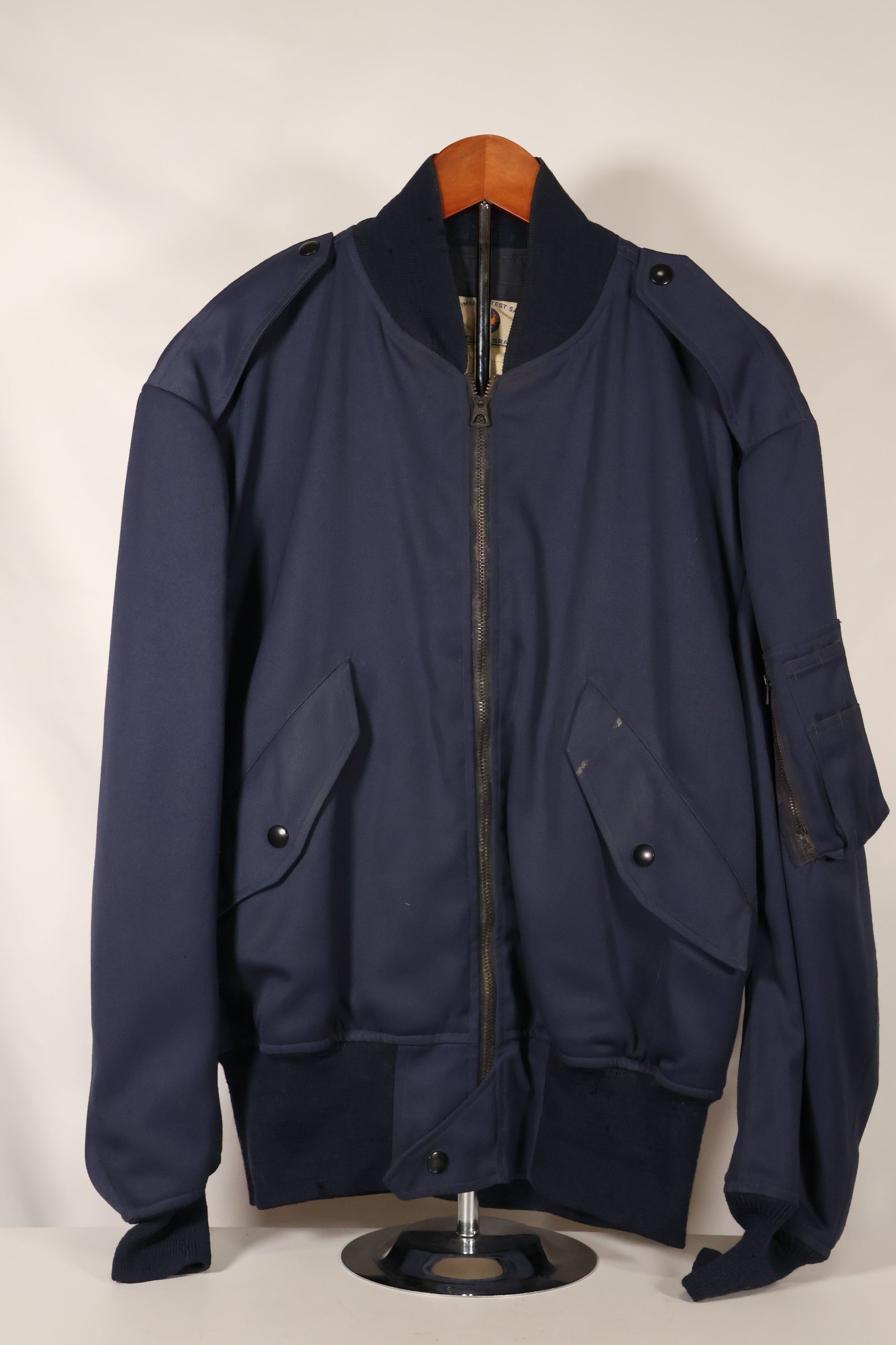 1969年　チャック・イエーガー空軍少将　テストサンプルブランチ製　フライトジャケット　徽章なし