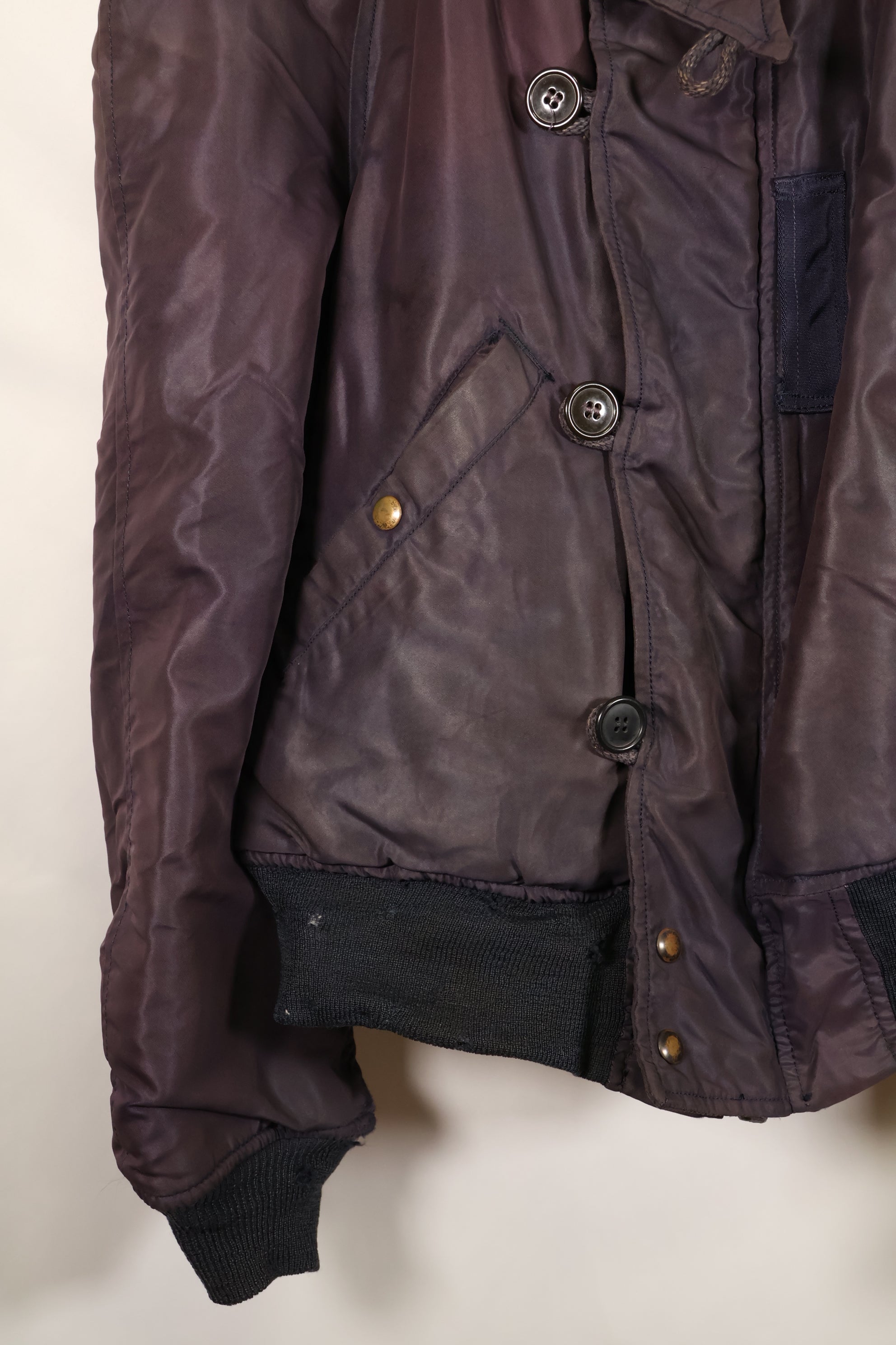 1950s LARGE U.S. Air Force N2-A Flight Jacket (Modified Hood) - Used