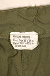 Estimated 1965 Contract, M-R, 2nd Model Jungle Fatigue Pants, Good Condition, Used