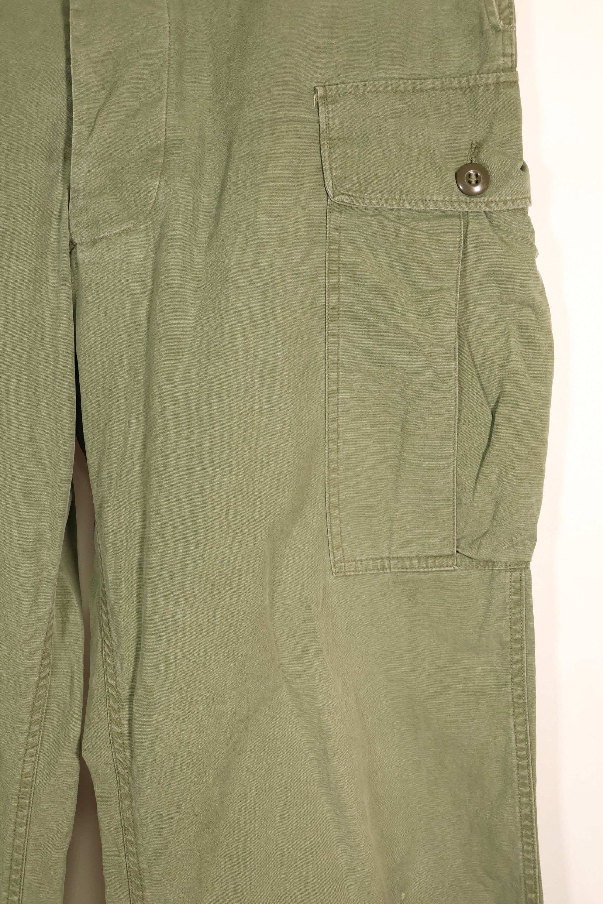 1963年契約　推定 M-S　1st Model ジャングルファティーグ　パンツ　退色あり　中古品