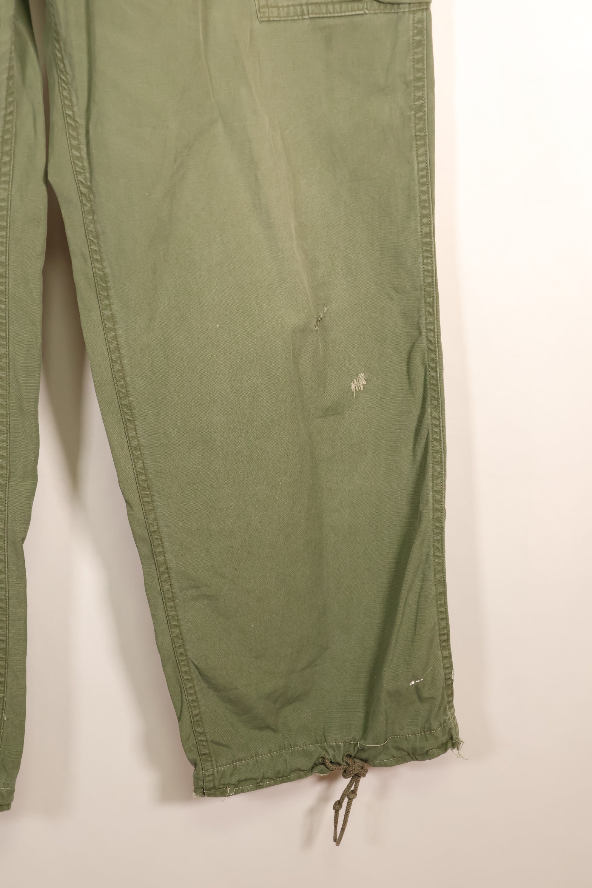 1963年契約　推定 M-S　1st Model ジャングルファティーグ　パンツ　退色あり　中古品
