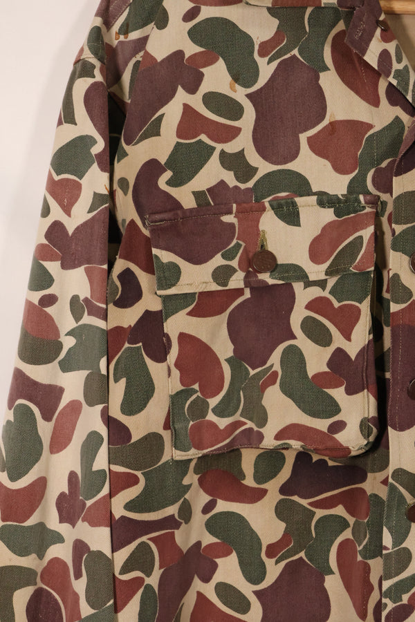 1960年代前半〜中盤　CIDG　ベオガム迷彩　アドバイザーカット　US-L　退色あり　中古品