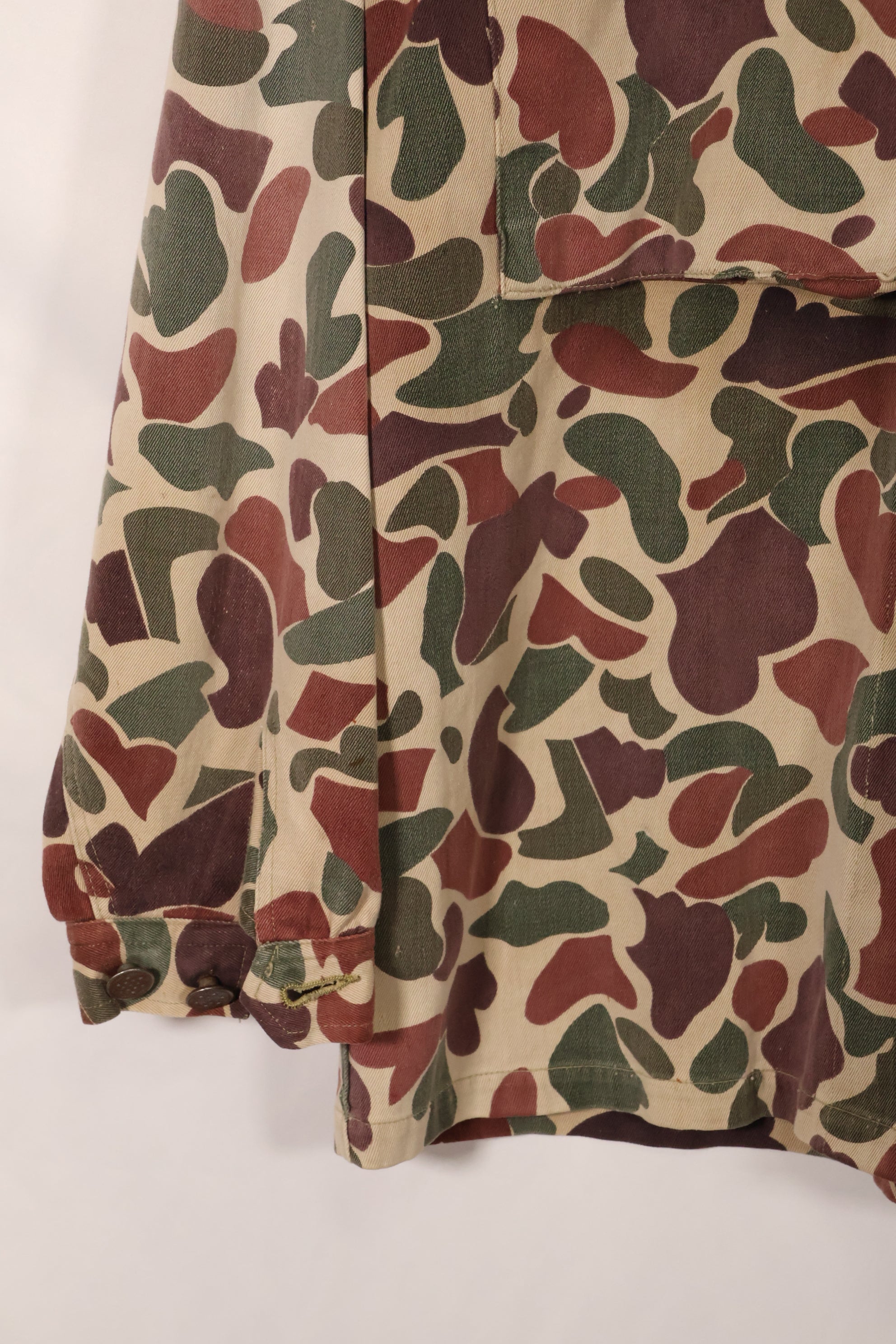 1960年代前半〜中盤　CIDG　ベオガム迷彩　アドバイザーカット　US-L　退色あり　中古品