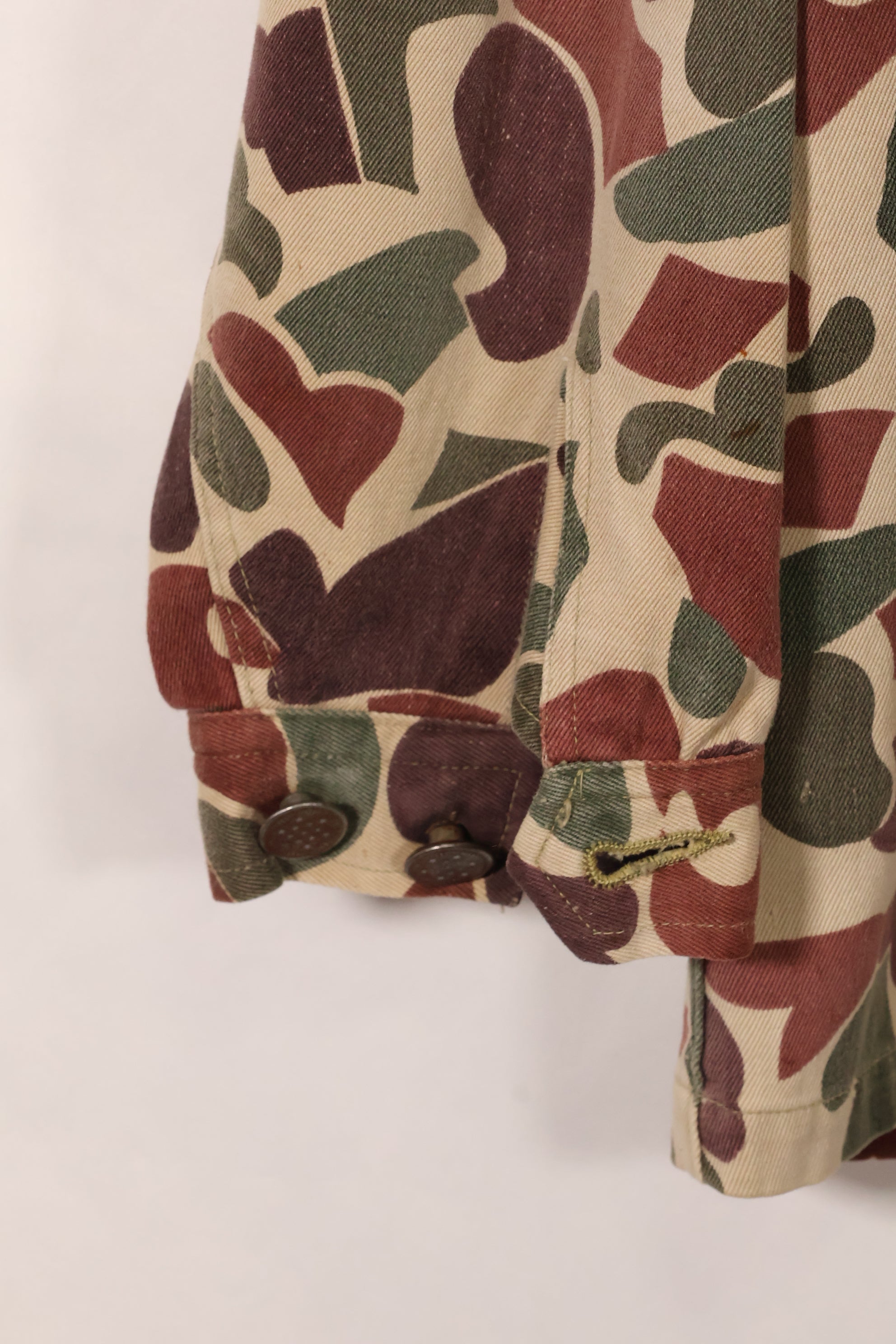 1960年代前半〜中盤　CIDG　ベオガム迷彩　アドバイザーカット　US-L　退色あり　中古品