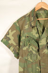 Estimated 1966–67 | Estimated M-R | No label | ERDL camouflage | Early print | Short-sleeve custom fatigue jacket | Used