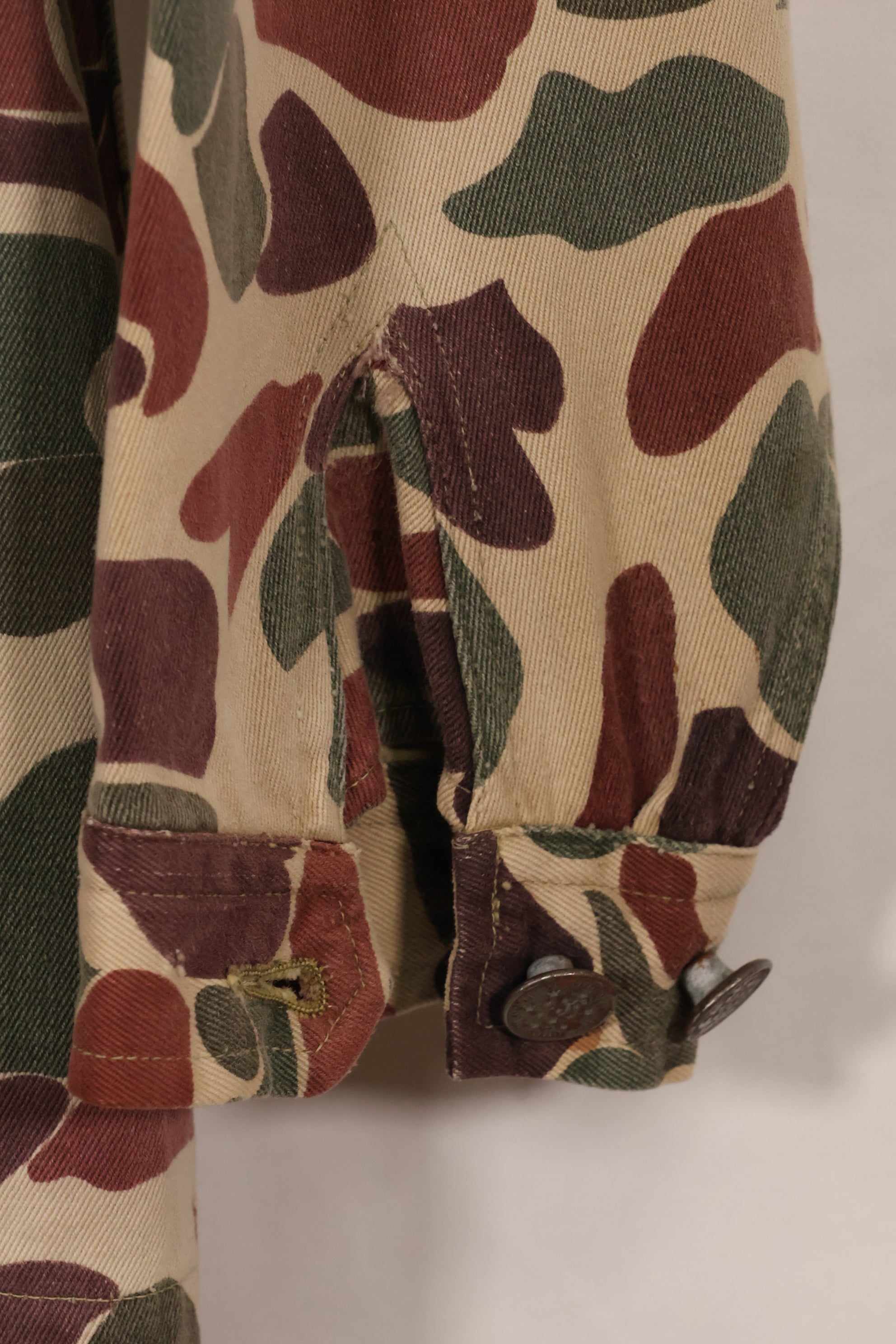 1960年代前半〜中盤　CIDG　ベオガム迷彩　アドバイザーカット　US-L　退色あり　中古品