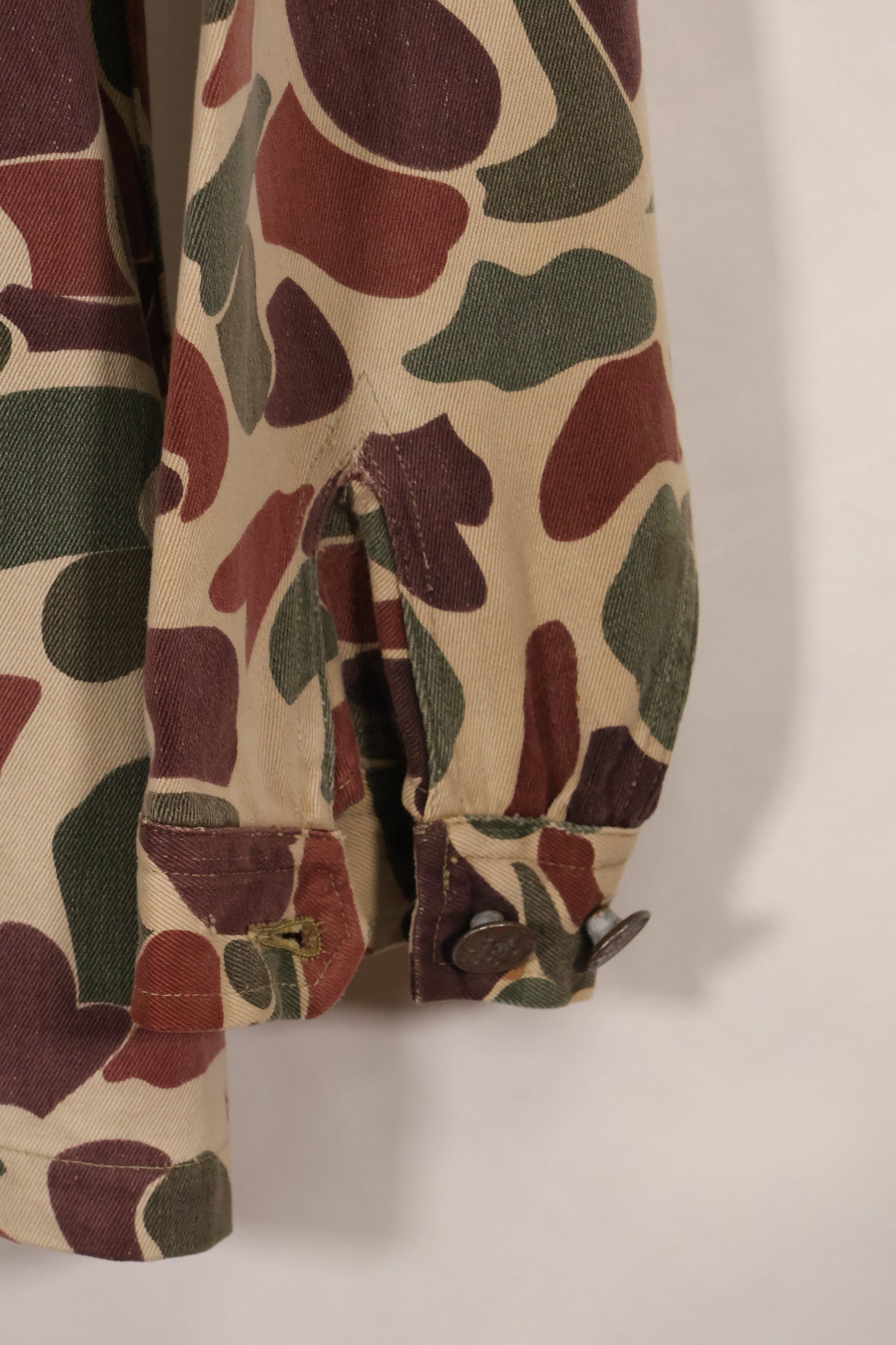 1960年代前半〜中盤　CIDG　ベオガム迷彩　アドバイザーカット　US-L　退色あり　中古品