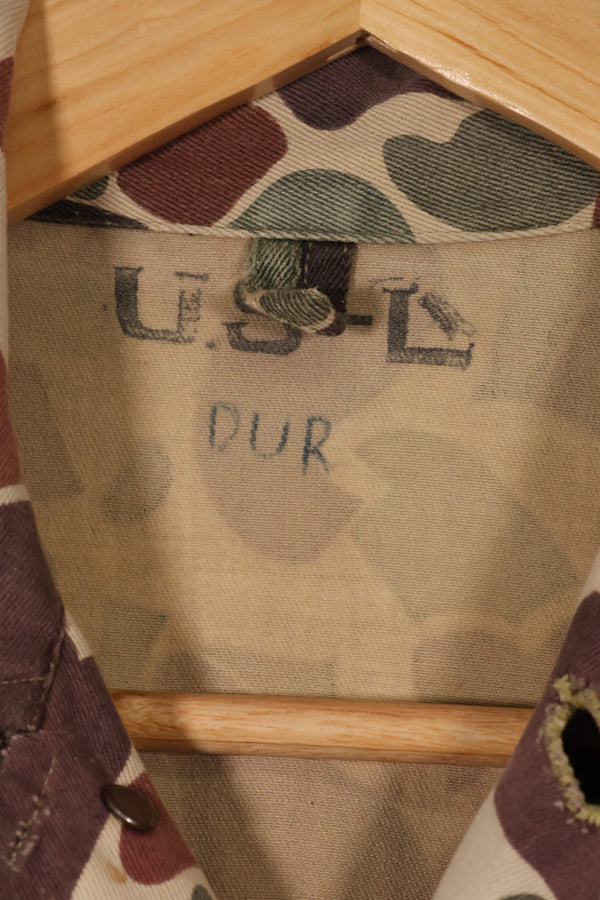 1960年代前半〜中盤　CIDG　ベオガム迷彩　アドバイザーカット　US-L　退色あり　中古品