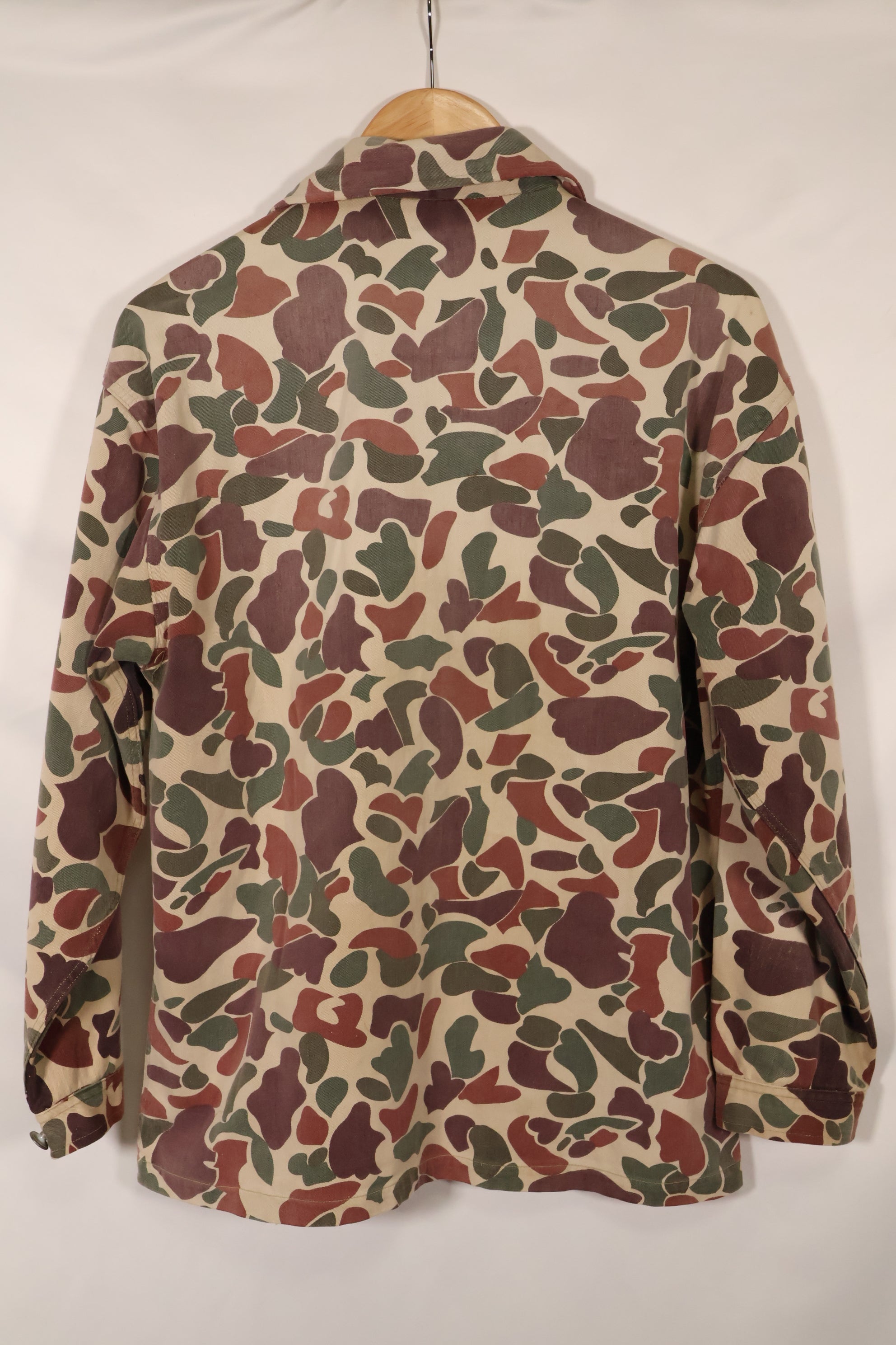 1960年代前半〜中盤　CIDG　ベオガム迷彩　アドバイザーカット　US-L　退色あり　中古品