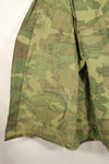 Estimated 1966–67 | Estimated M-R | No label | ERDL camouflage | Early print | Short-sleeve custom fatigue jacket | Used
