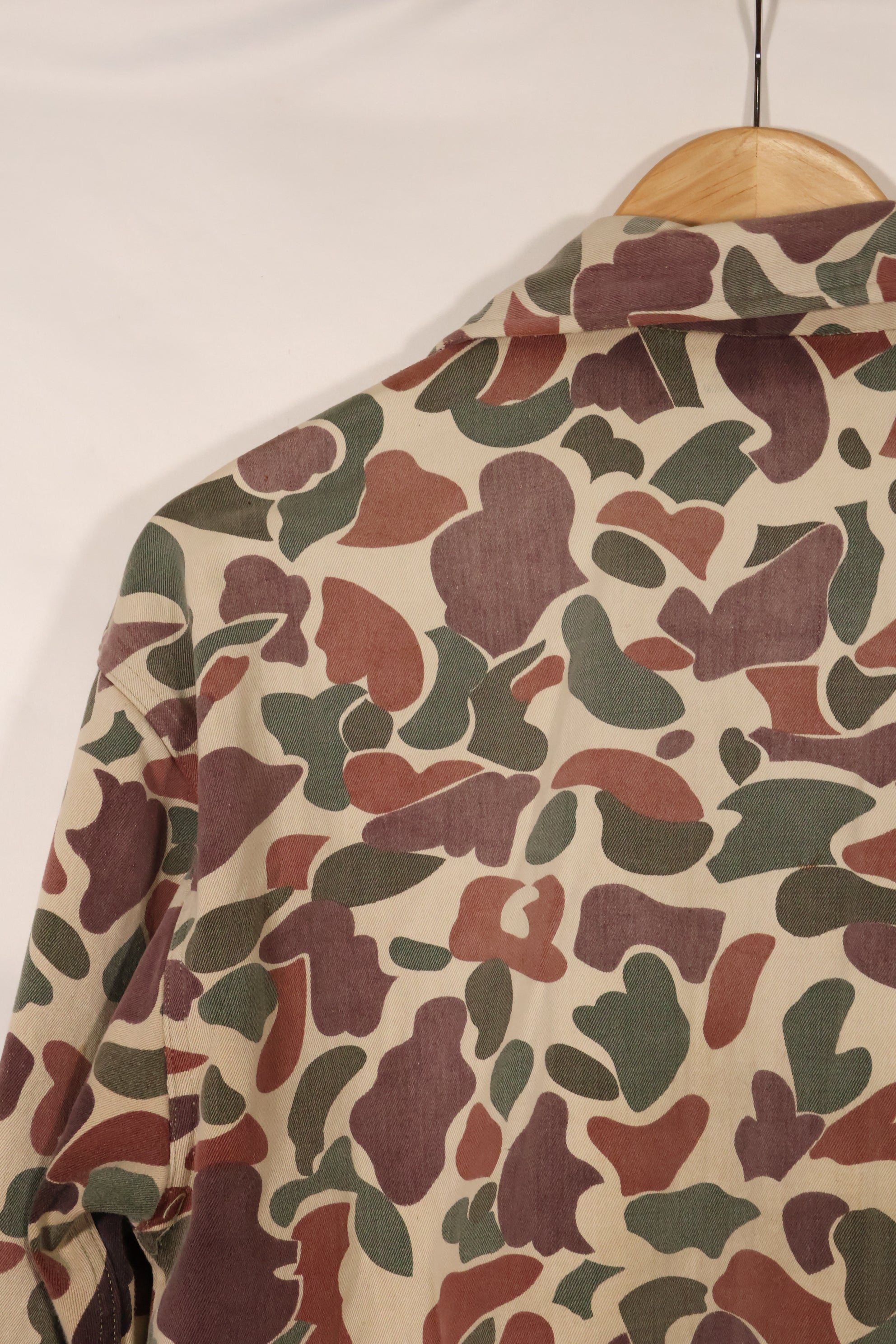 1960年代前半〜中盤　CIDG　ベオガム迷彩　アドバイザーカット　US-L　退色あり　中古品