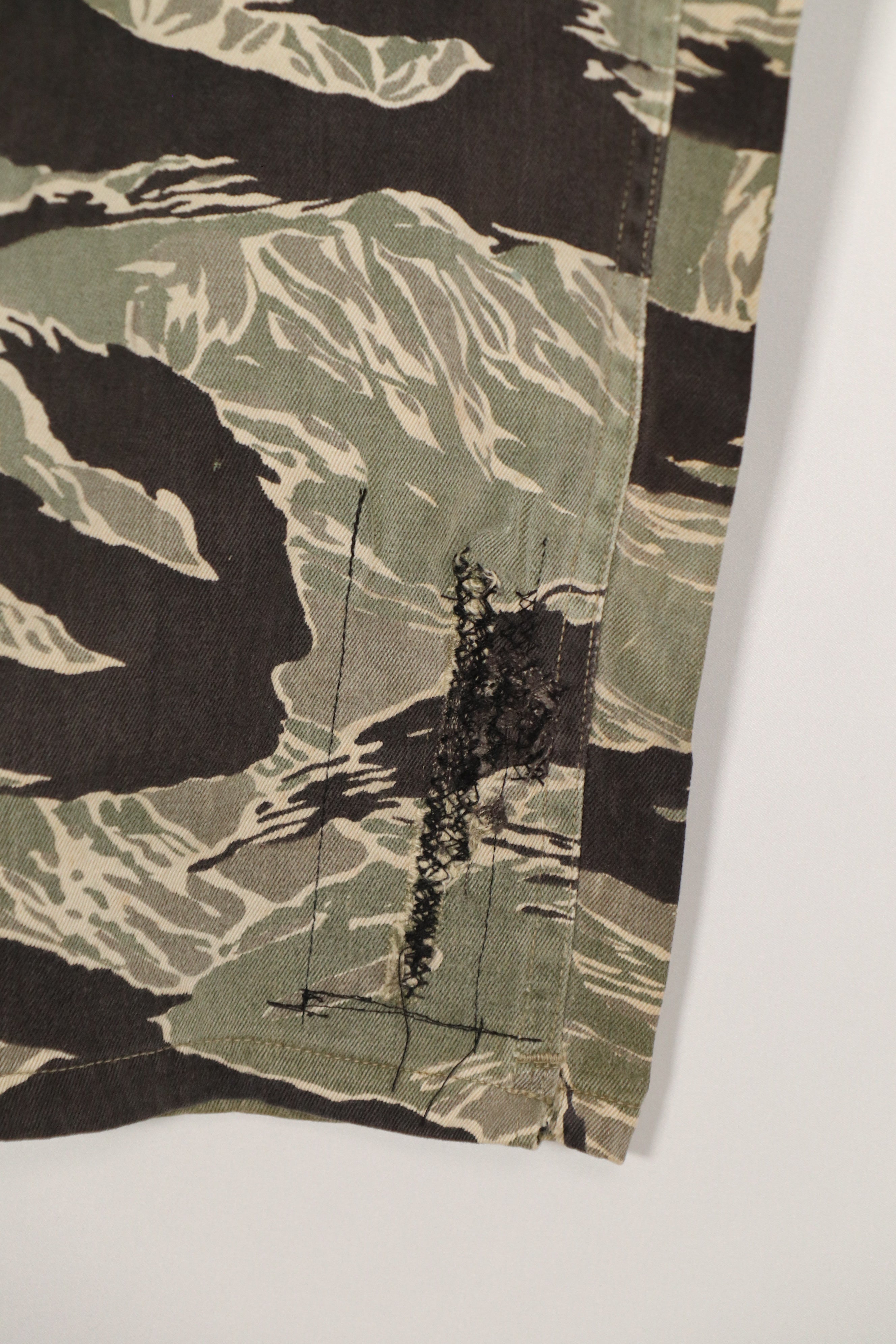 正宗冲绳虎纹裤，亚洲版型，褪色，AM尺码