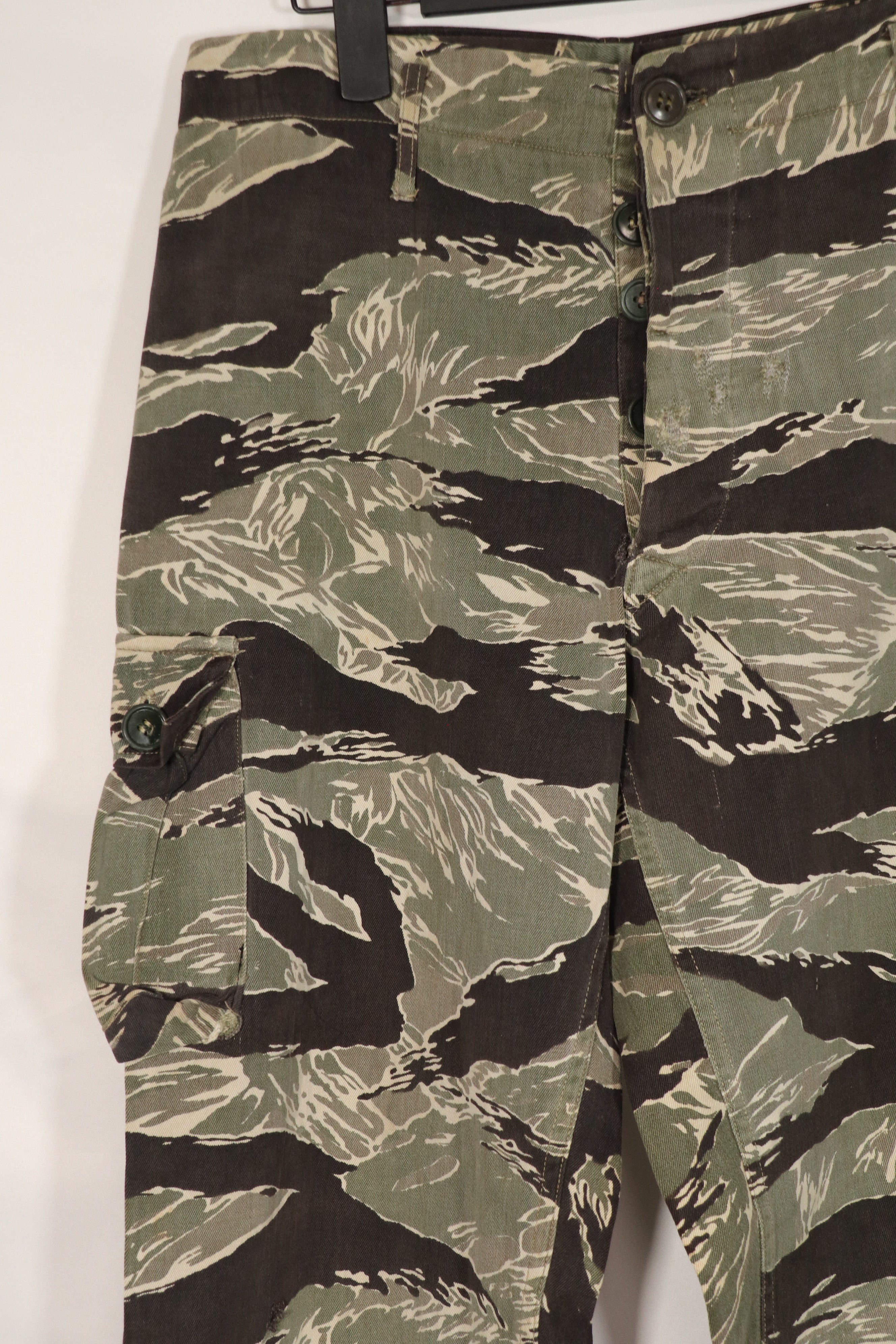 正宗冲绳虎纹裤，亚洲版型，褪色，AM尺码