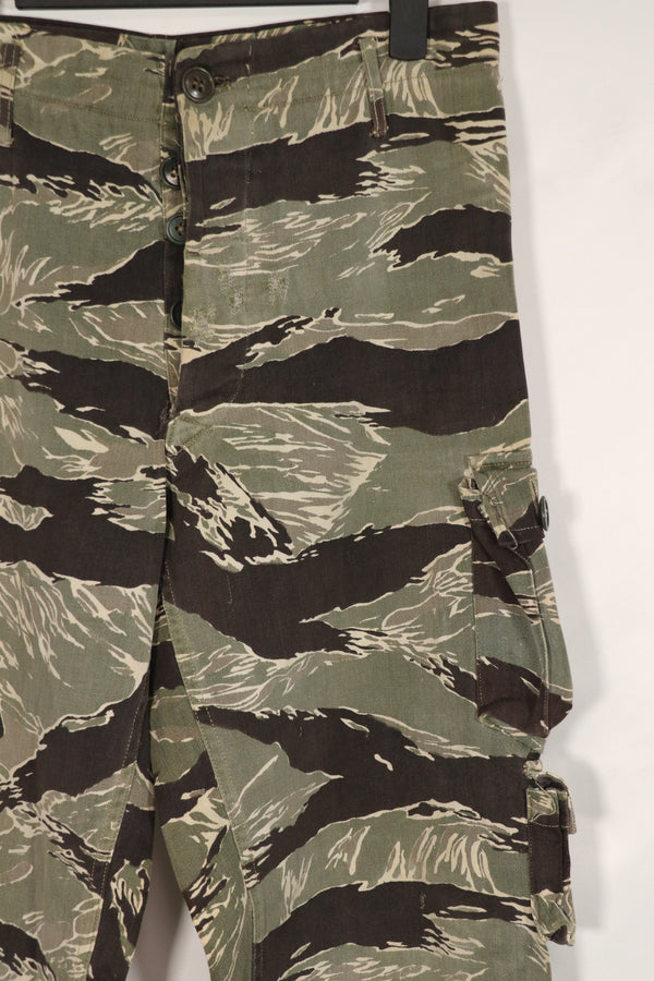 正宗冲绳虎纹裤，亚洲版型，褪色，AM尺码