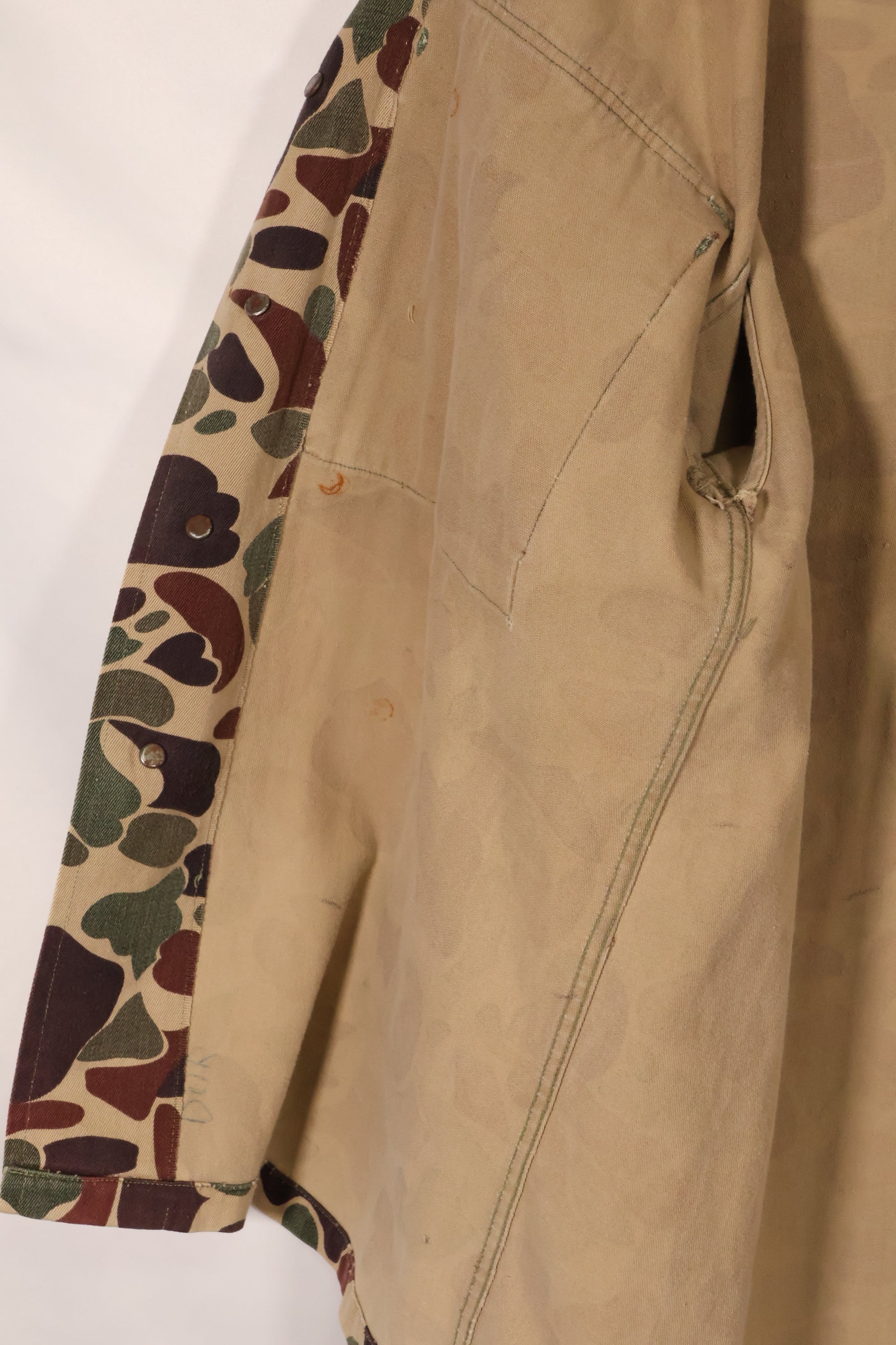 1960年代前半〜中盤　CIDG　ベオガム迷彩　アドバイザーカット　US-L　退色あり　中古品