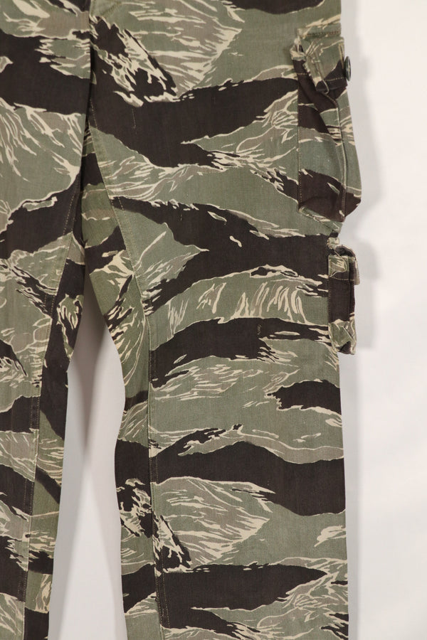 正宗冲绳虎纹裤，亚洲版型，褪色，AM尺码