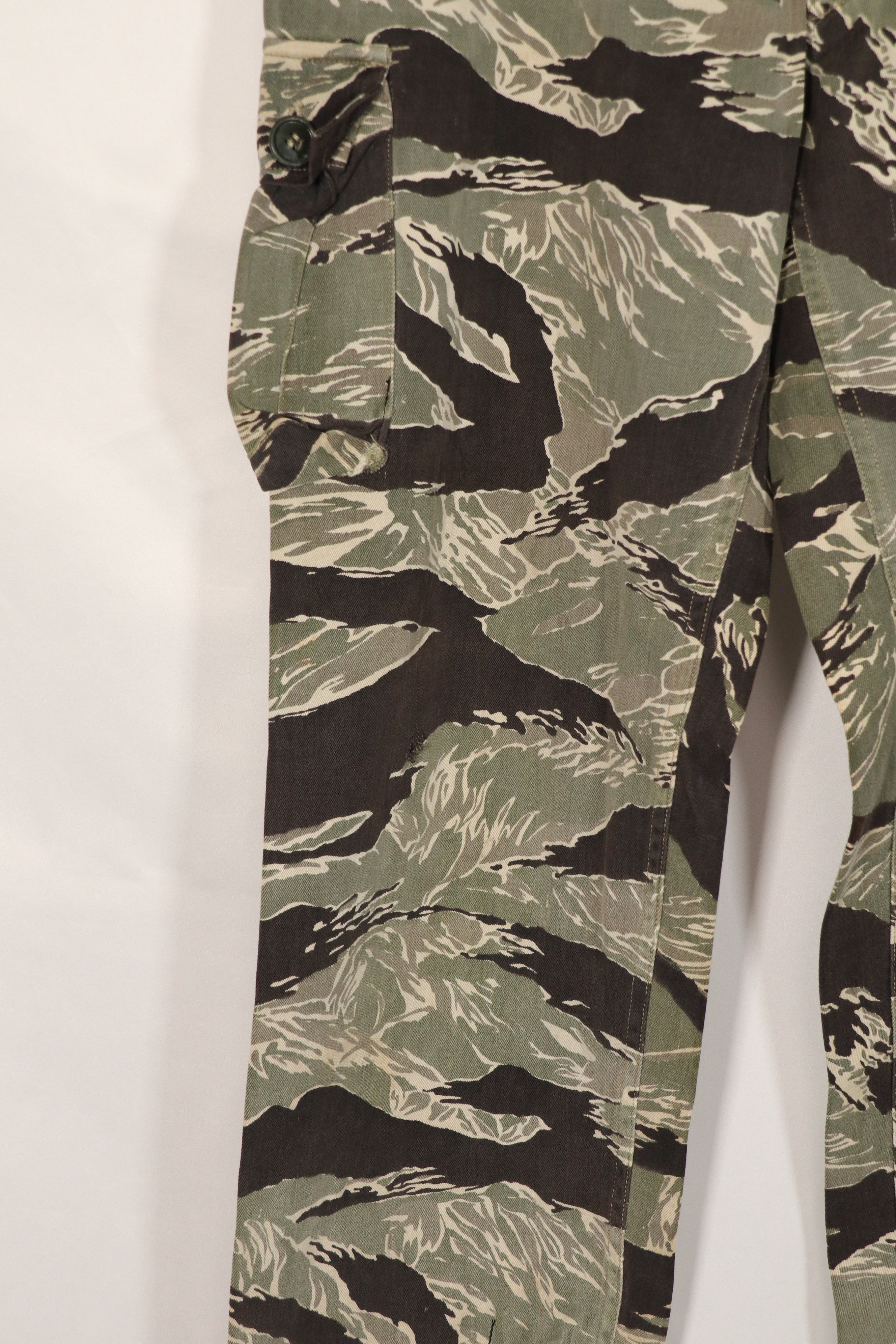 正宗冲绳虎纹裤，亚洲版型，褪色，AM尺码