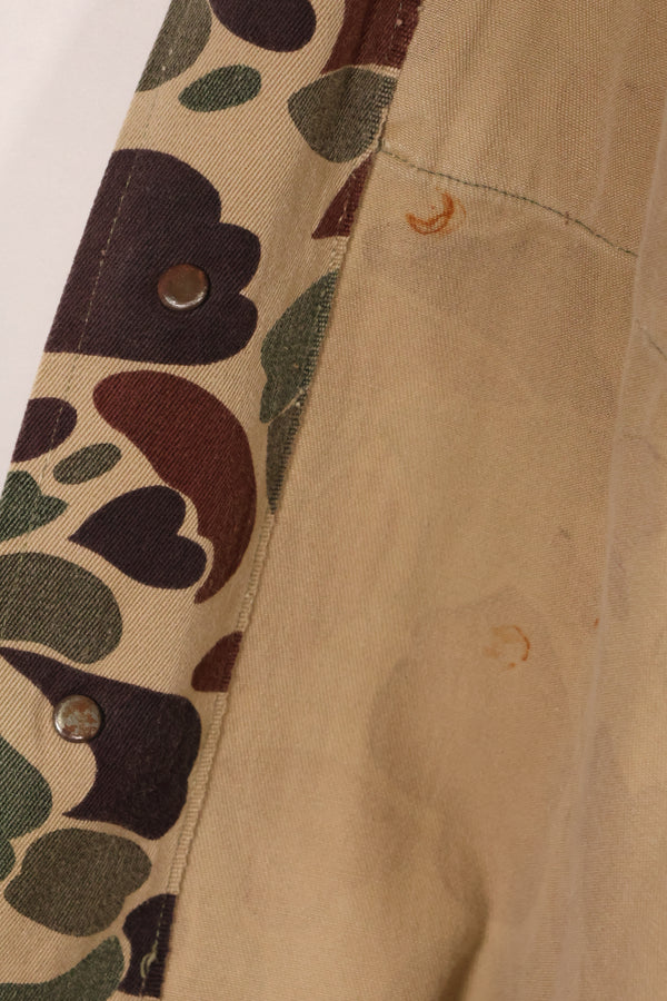 1960年代前半〜中盤　CIDG　ベオガム迷彩　アドバイザーカット　US-L　退色あり　中古品