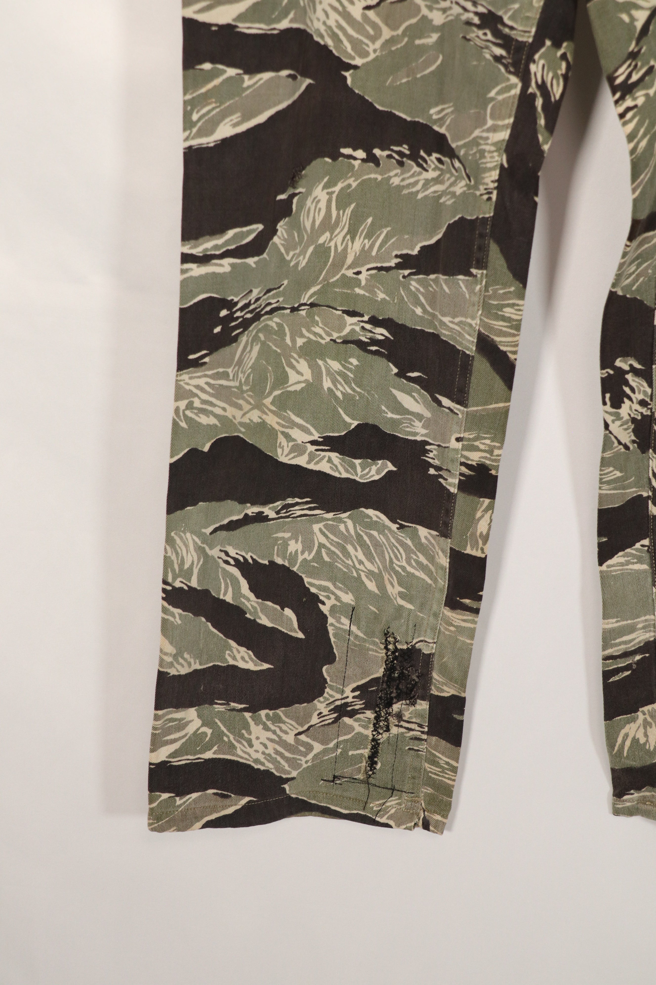 正宗冲绳虎纹裤，亚洲版型，褪色，AM尺码