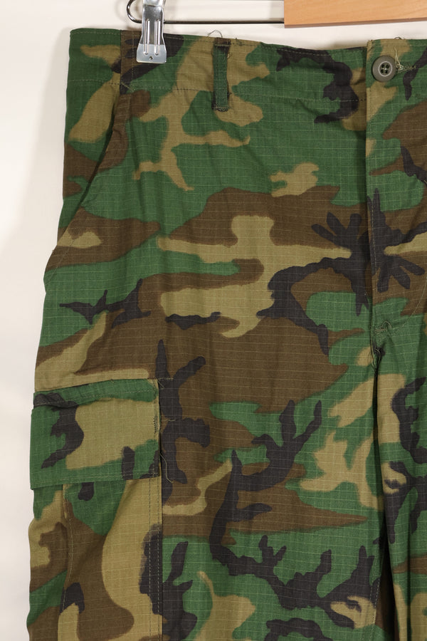 実物　1970年製　M-S　デッドストック　リップストップ　ERDL ファティーグパンツ　ブラウンリーフ