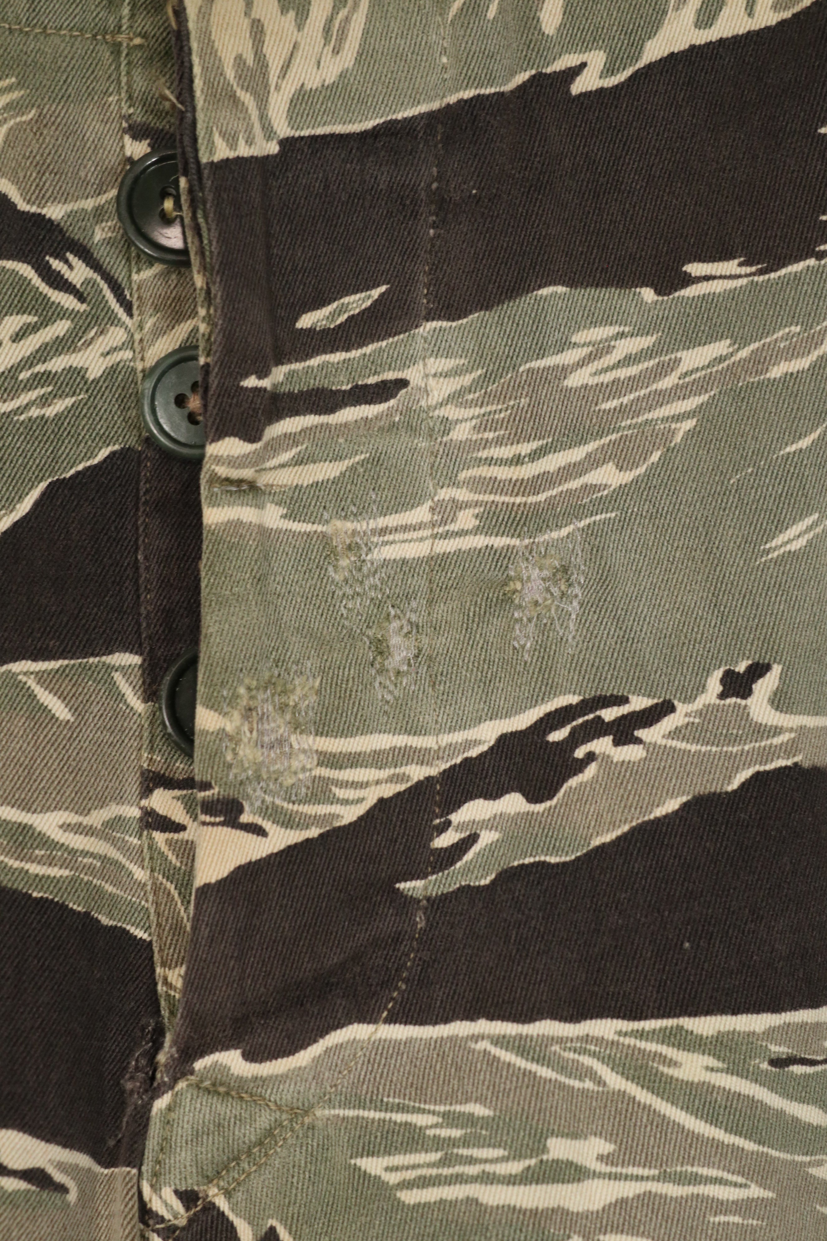 正宗冲绳虎纹裤，亚洲版型，褪色，AM尺码