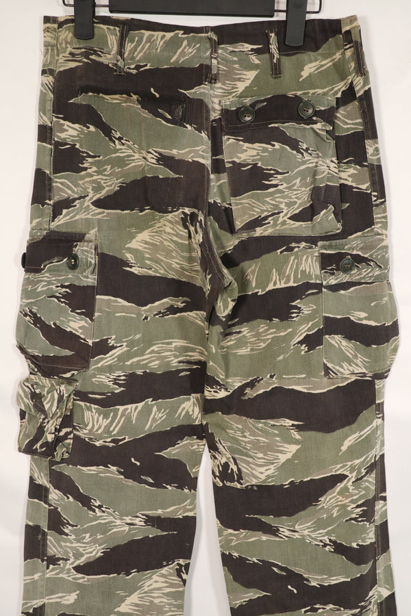 正宗冲绳虎纹裤，亚洲版型，褪色，AM尺码