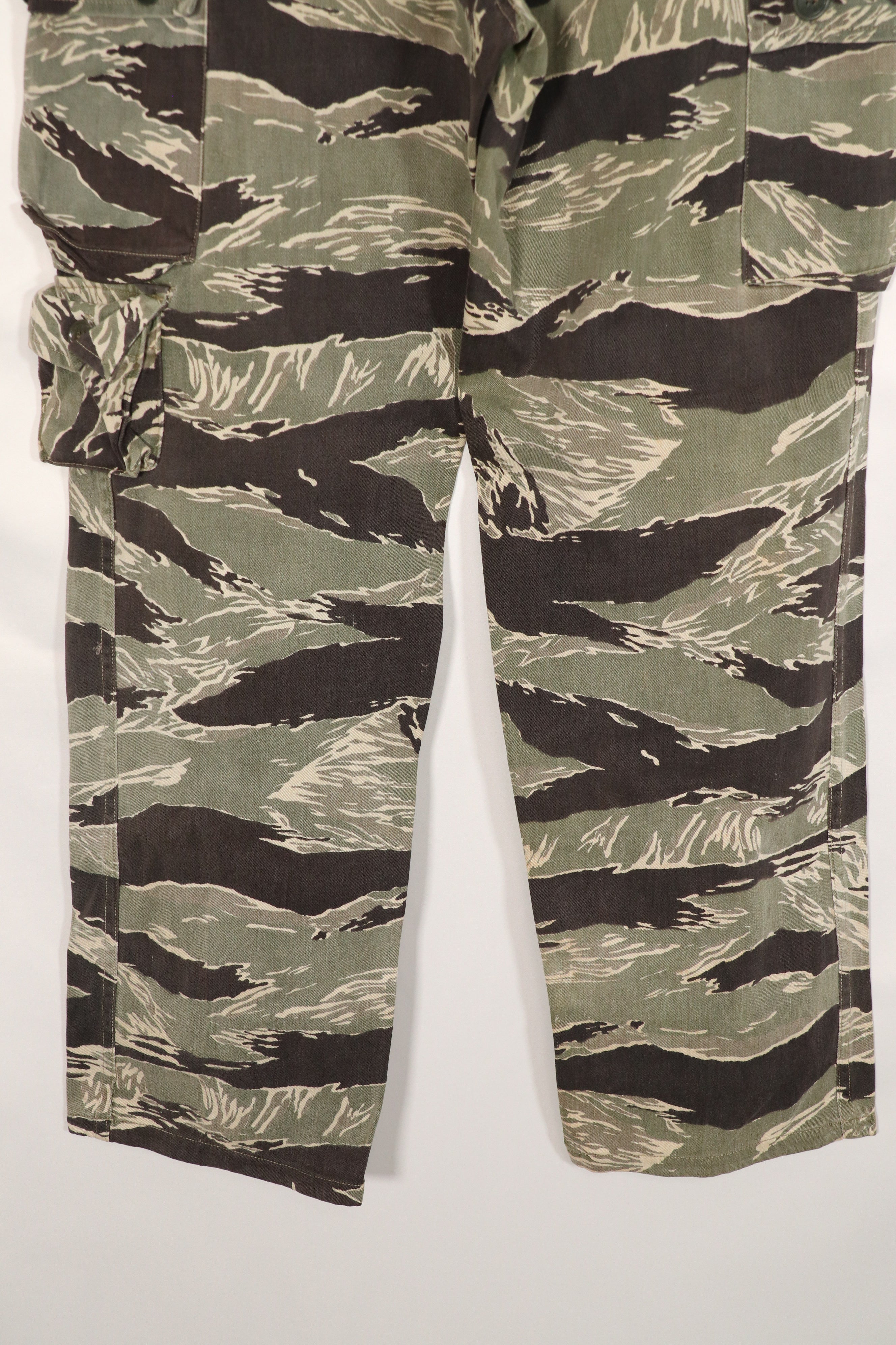 正宗冲绳虎纹裤，亚洲版型，褪色，AM尺码