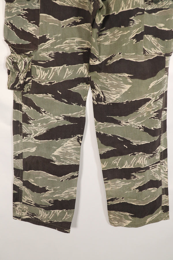 正宗冲绳虎纹裤，亚洲版型，褪色，AM尺码