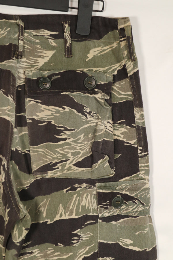 正宗冲绳虎纹裤，亚洲版型，褪色，AM尺码