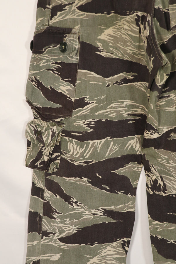 正宗冲绳虎纹裤，亚洲版型，褪色，AM尺码