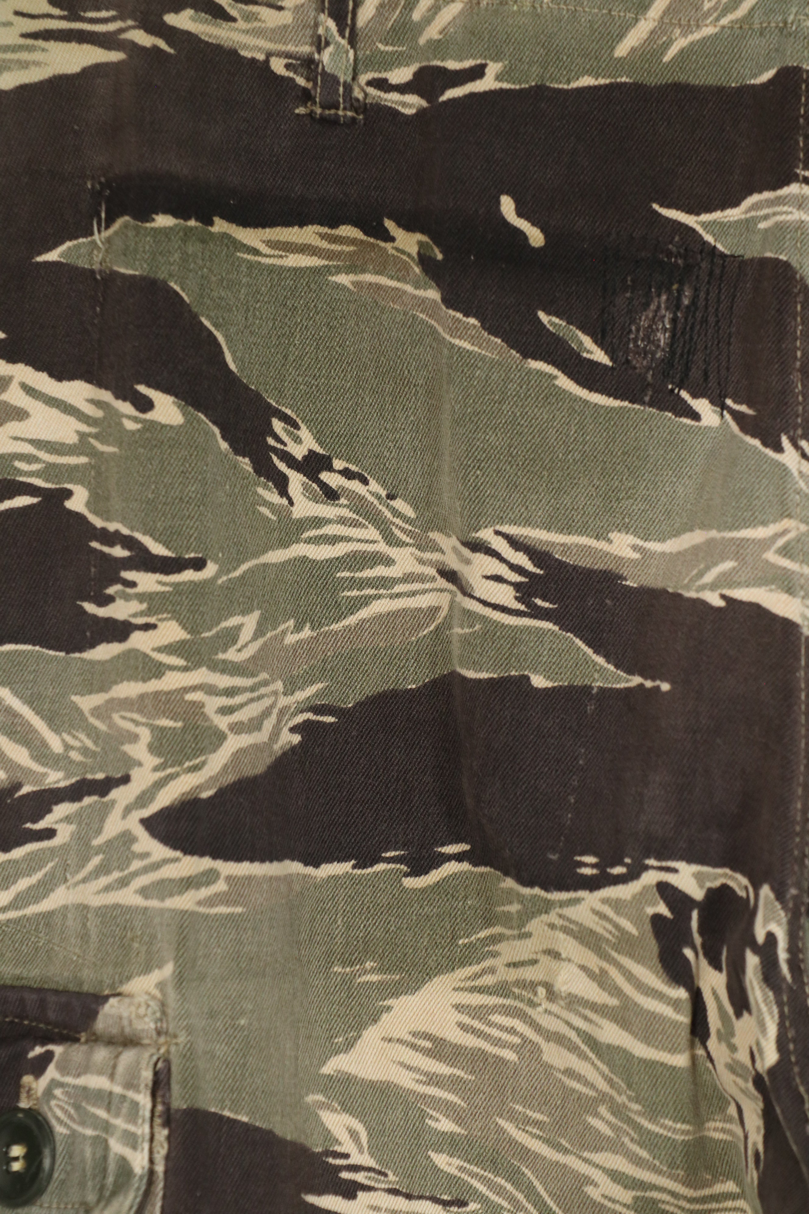 正宗冲绳虎纹裤，亚洲版型，褪色，AM尺码