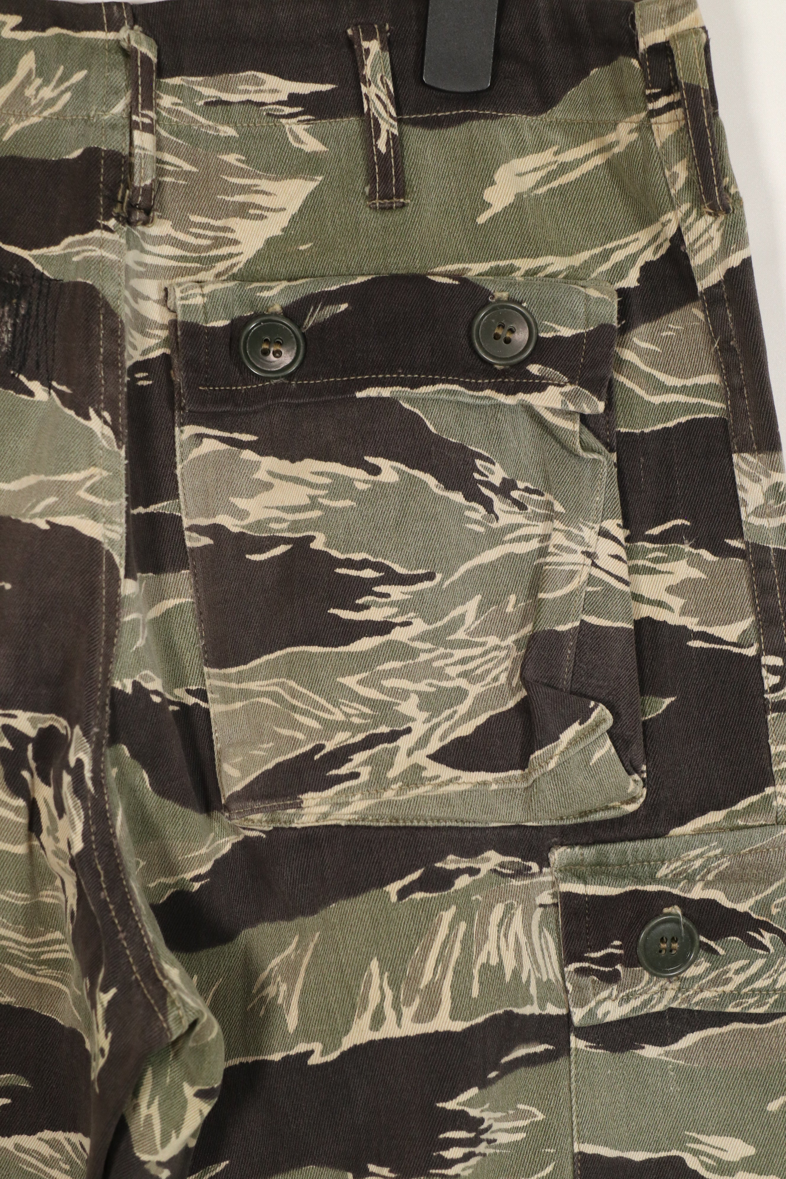 正宗冲绳虎纹裤，亚洲版型，褪色，AM尺码