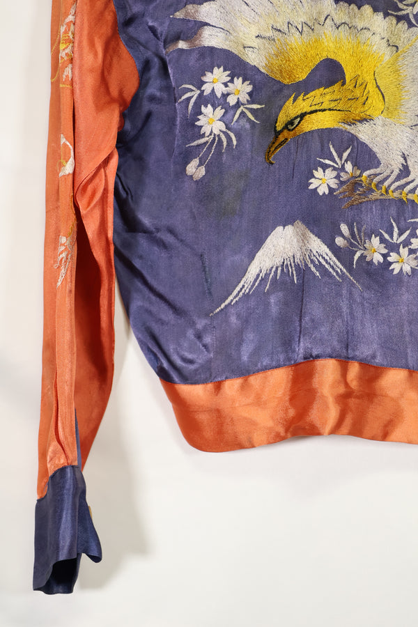 推定 1950年代後半〜1960年代　子供用　OKINAWA シャツ　刺繍お土産品　未使用品