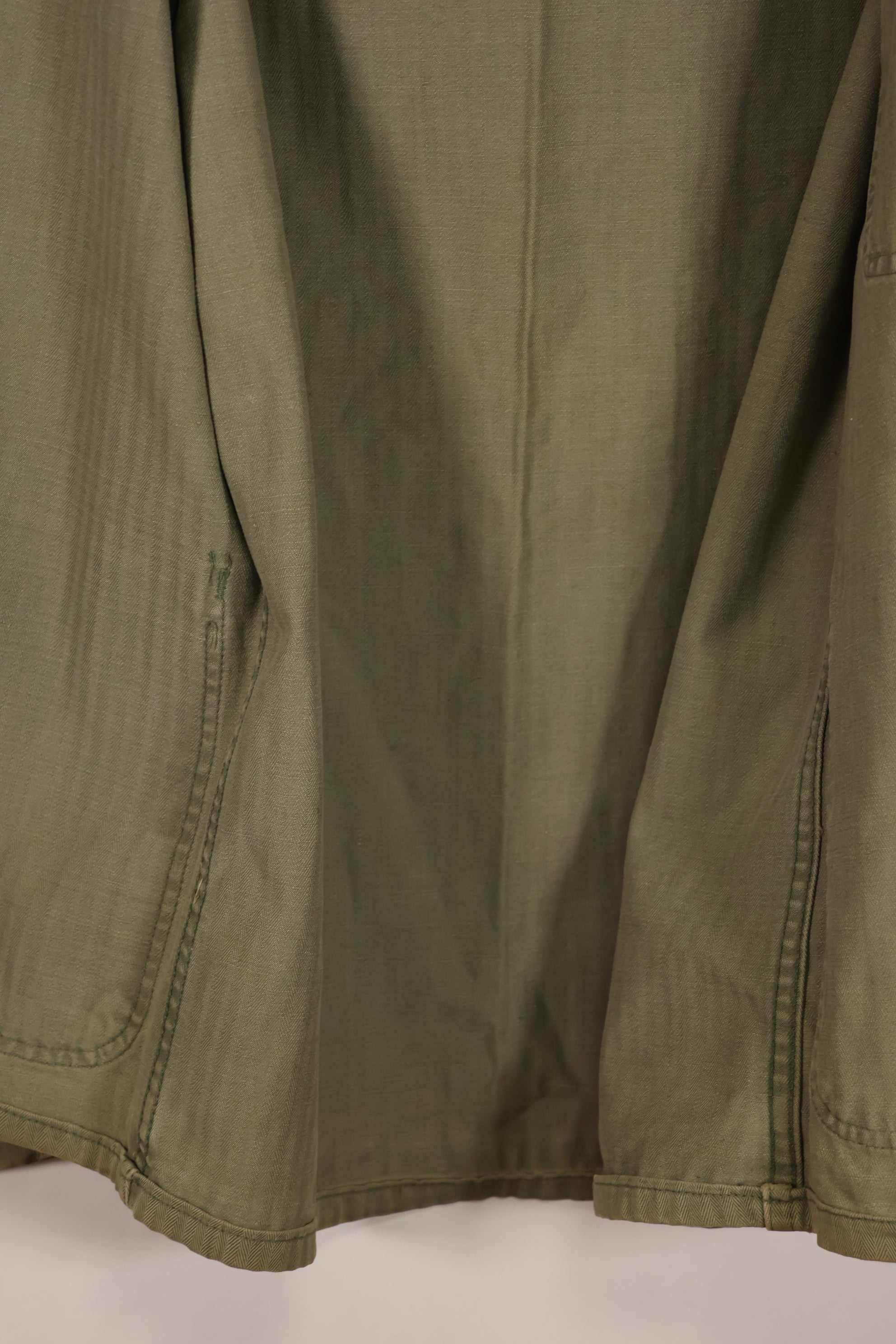 実物　WWII アメリカ海兵隊　USMC　P41　HBTジャケット　レアボタン付　中古品