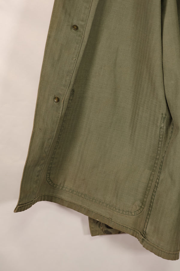 実物　WWII アメリカ海兵隊　USMC　P41　HBTジャケット　レアボタン付　中古品