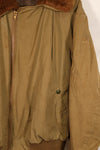 実物　1940年代　アメリカ陸軍航空隊　USAAF　B-15　フライトジャケット　ラベルなし　中古品