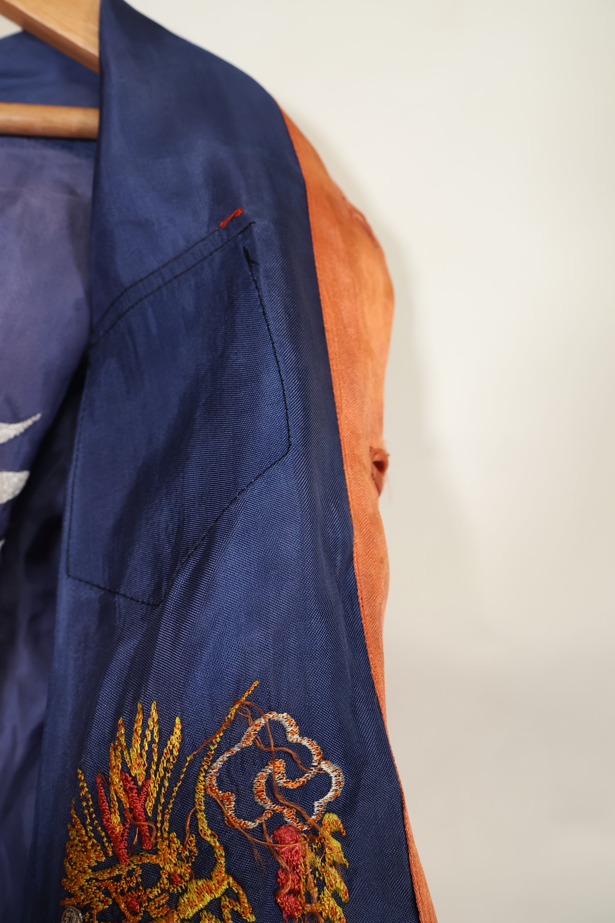 推定 1950年代後半〜1960年代　子供用　OKINAWA シャツ　刺繍お土産品　未使用品