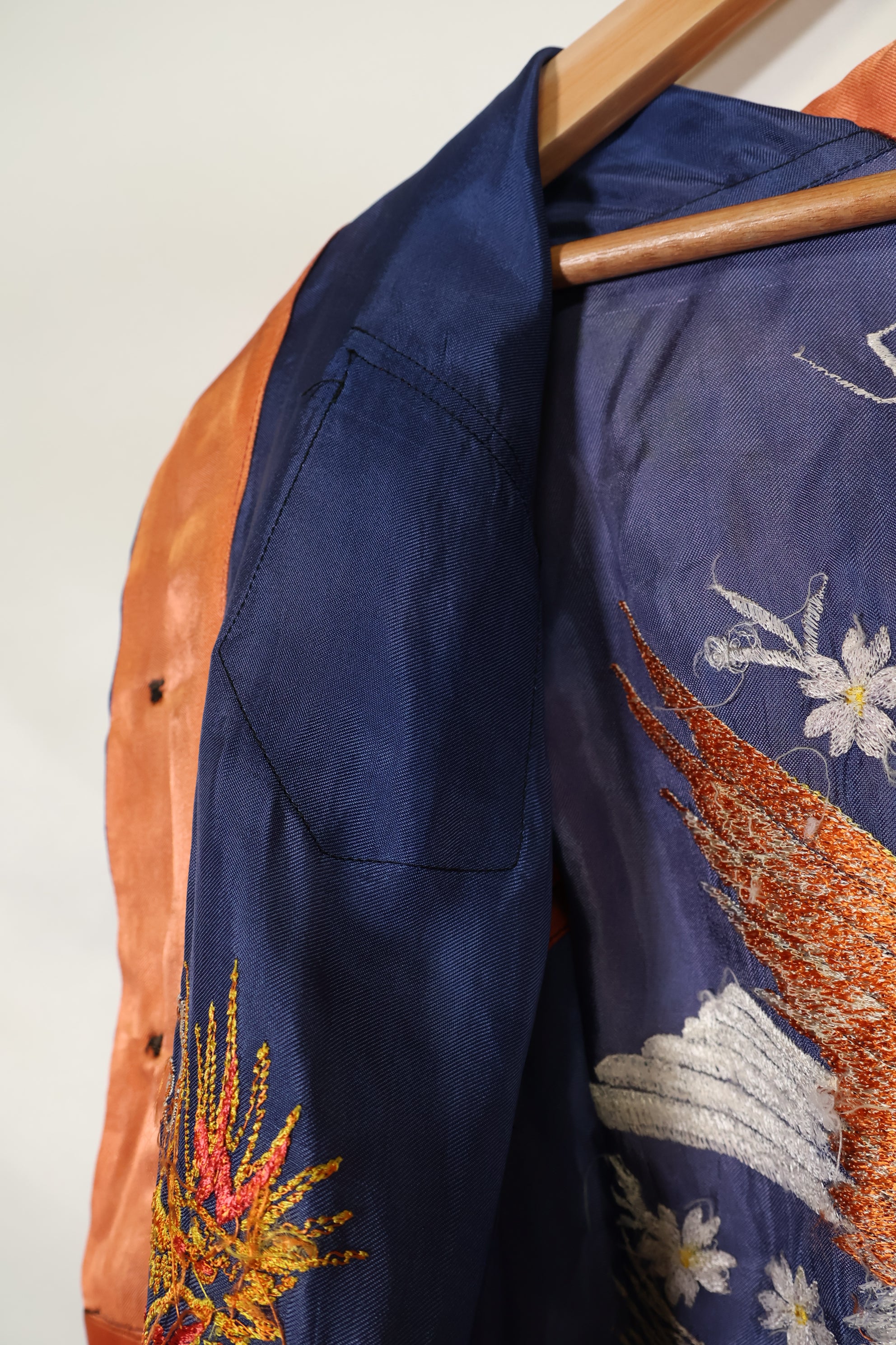 推定 1950年代後半〜1960年代　子供用　OKINAWA シャツ　刺繍お土産品　未使用品