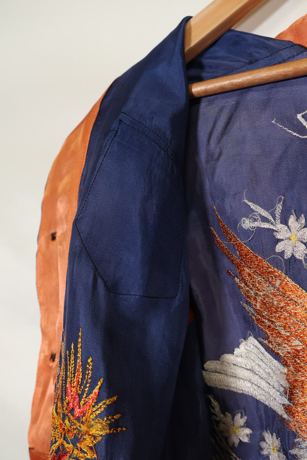 推定 1950年代後半〜1960年代　子供用　OKINAWA シャツ　刺繍お土産品　未使用品