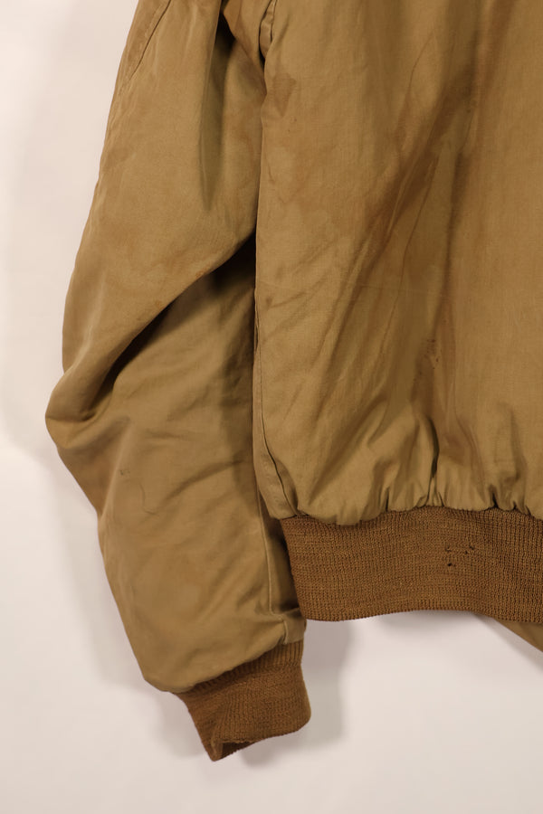 実物　1940年代　アメリカ陸軍航空隊　USAAF　B-15　フライトジャケット　ラベルなし　中古品